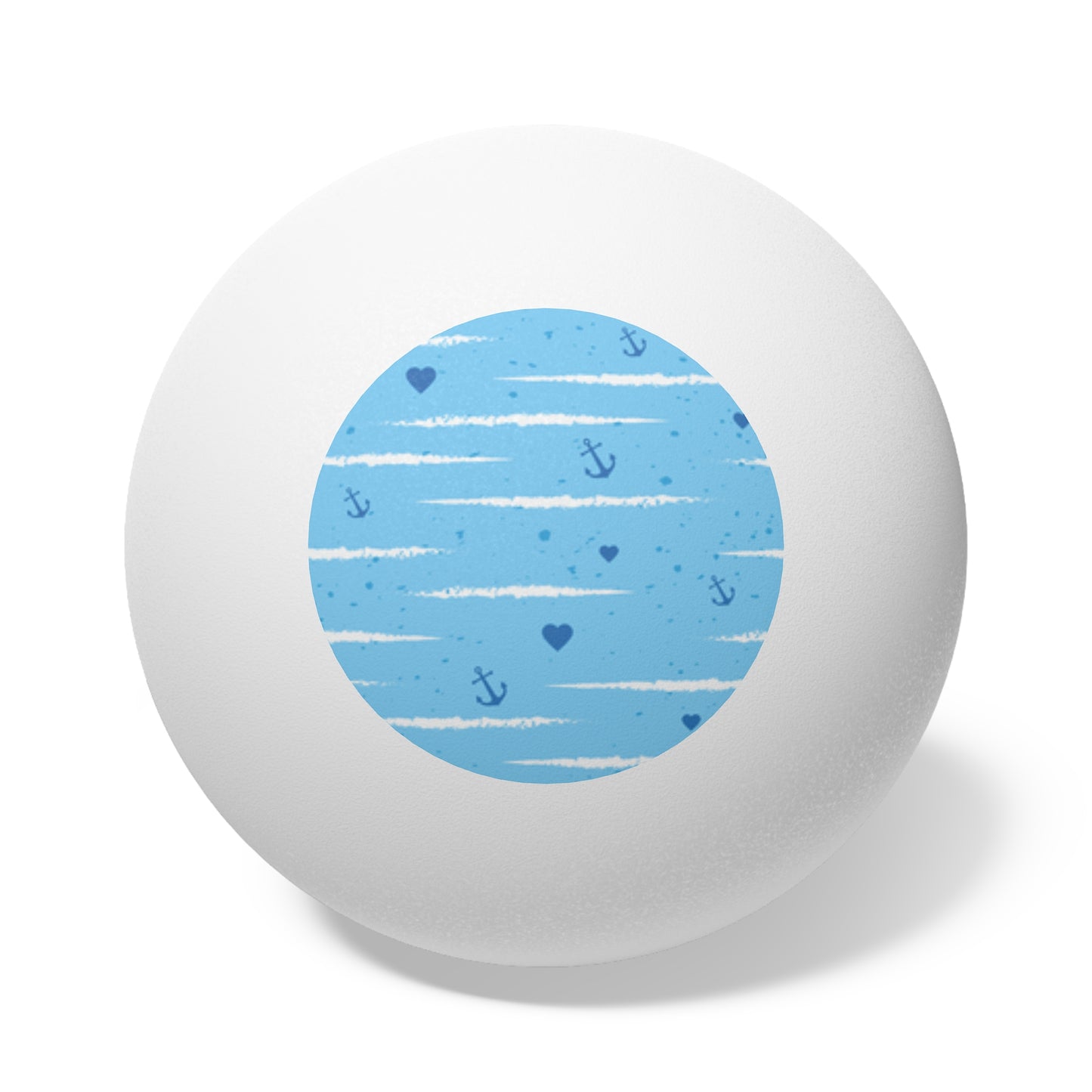 Tropical Paradise Ping Pong Balls - 6 Pack with Sailing