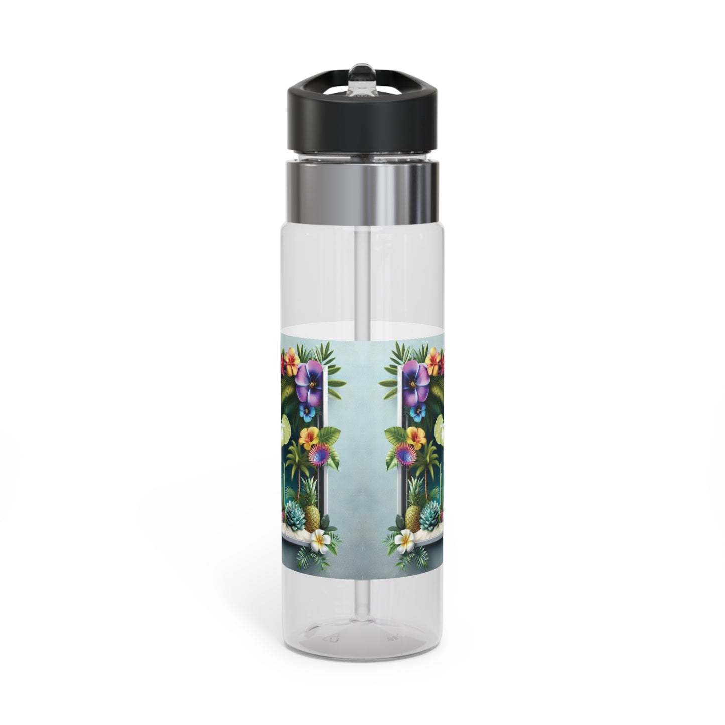 Tropical 20oz Tritan Sport Water Bottle -  Leakproof, Lightweight, BPA-Free / Tropical Margarits