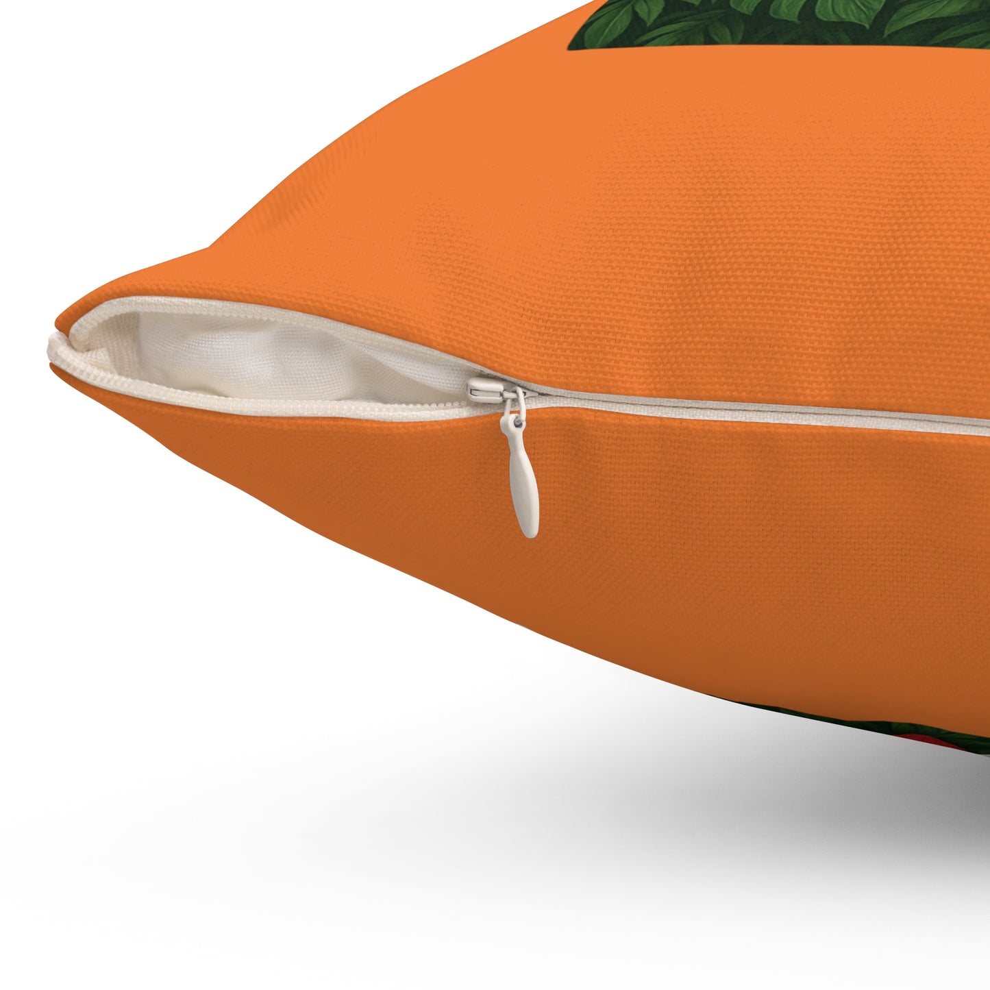 Religious Decorative Pillow - Accent Cushion, 4 Sizes / Sacred Heart of Jesus Prayer, Crusta Lt. Orange