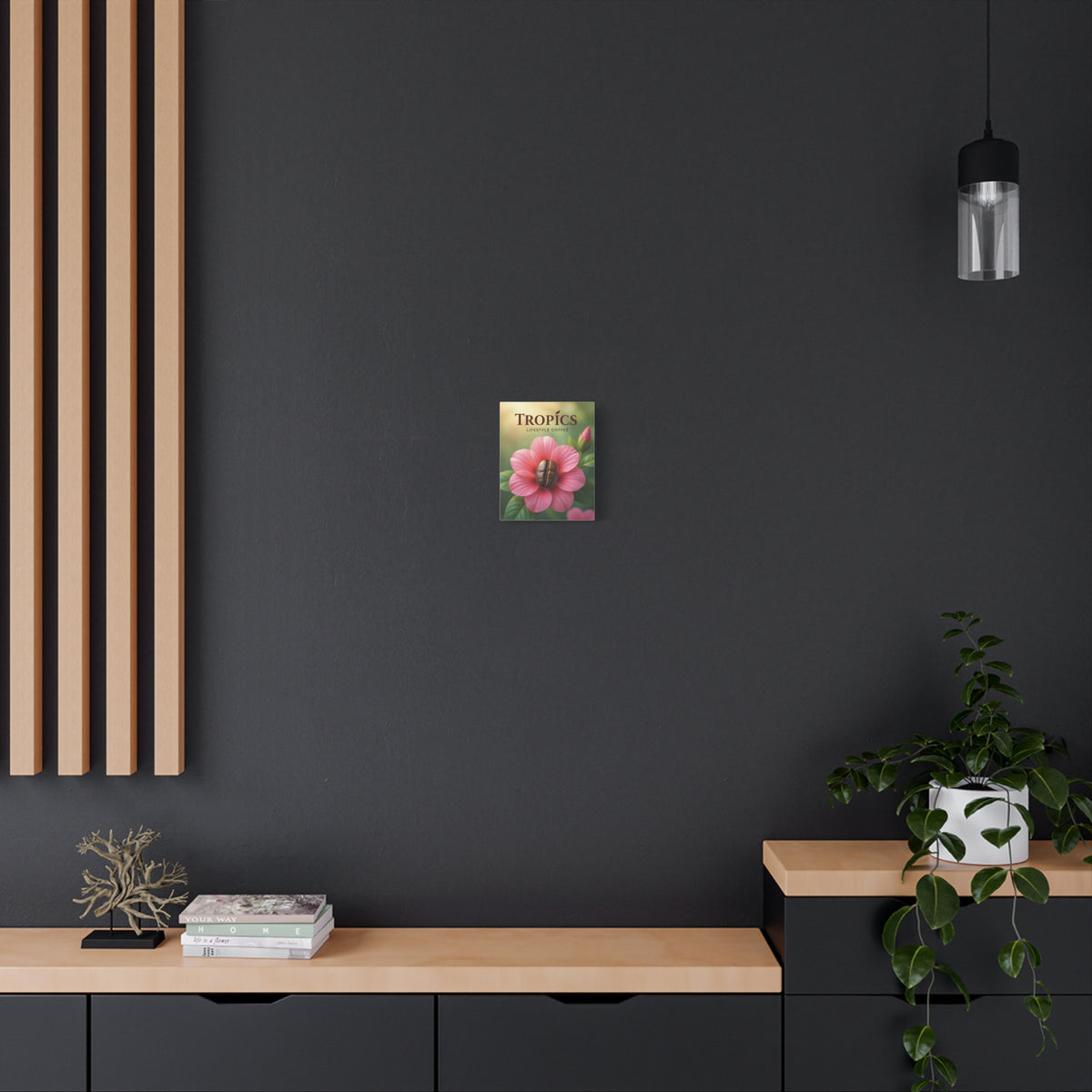 Tropical Matte Canvas ~ Coffee Bloom