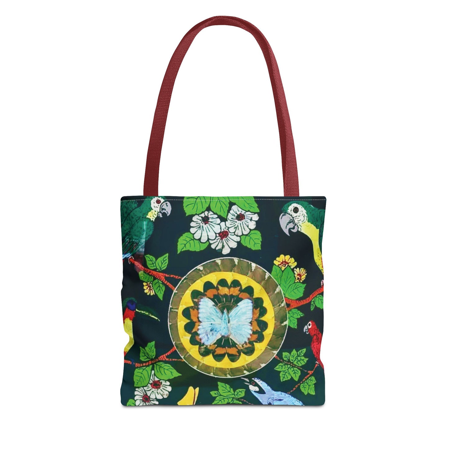Parrots & Butterfly/Real Wings Tote Bag - 3 Sizes