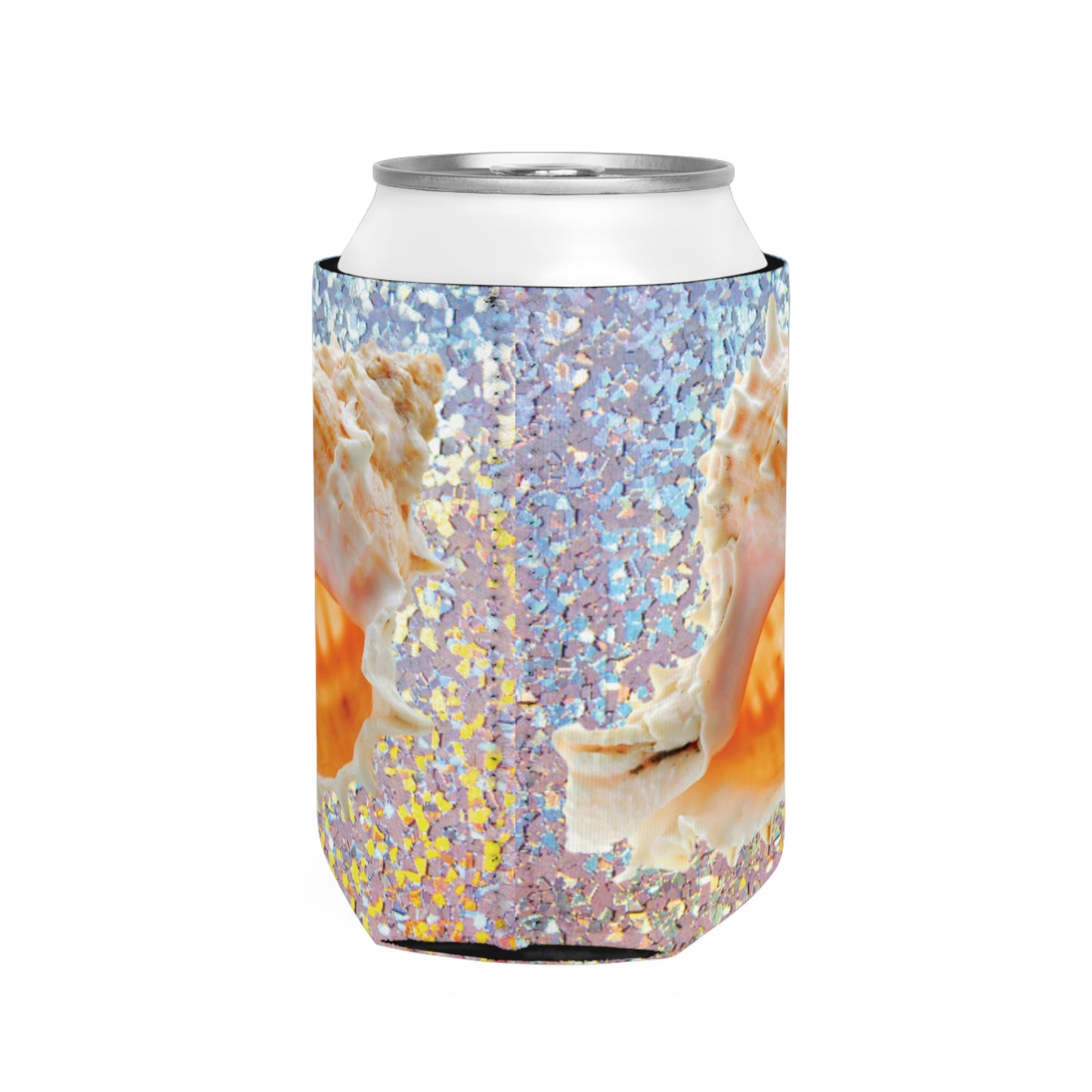 Disco Conch Shell Can Cooler Sleeve - Perfect for Outdoor Picnics