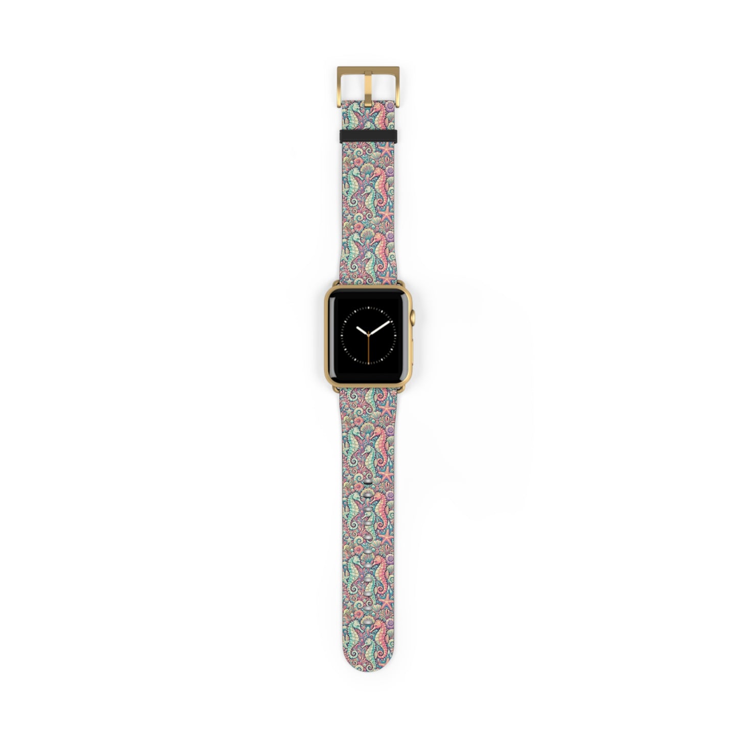 Apple Watch Band - Tropical Seahorse Trio, Retro