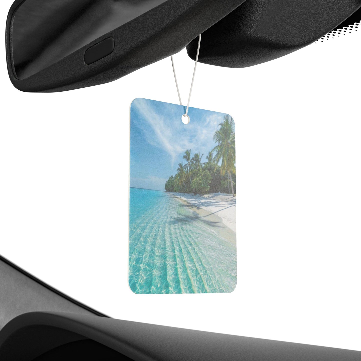 Car Air Freshener - Calming Private Beach