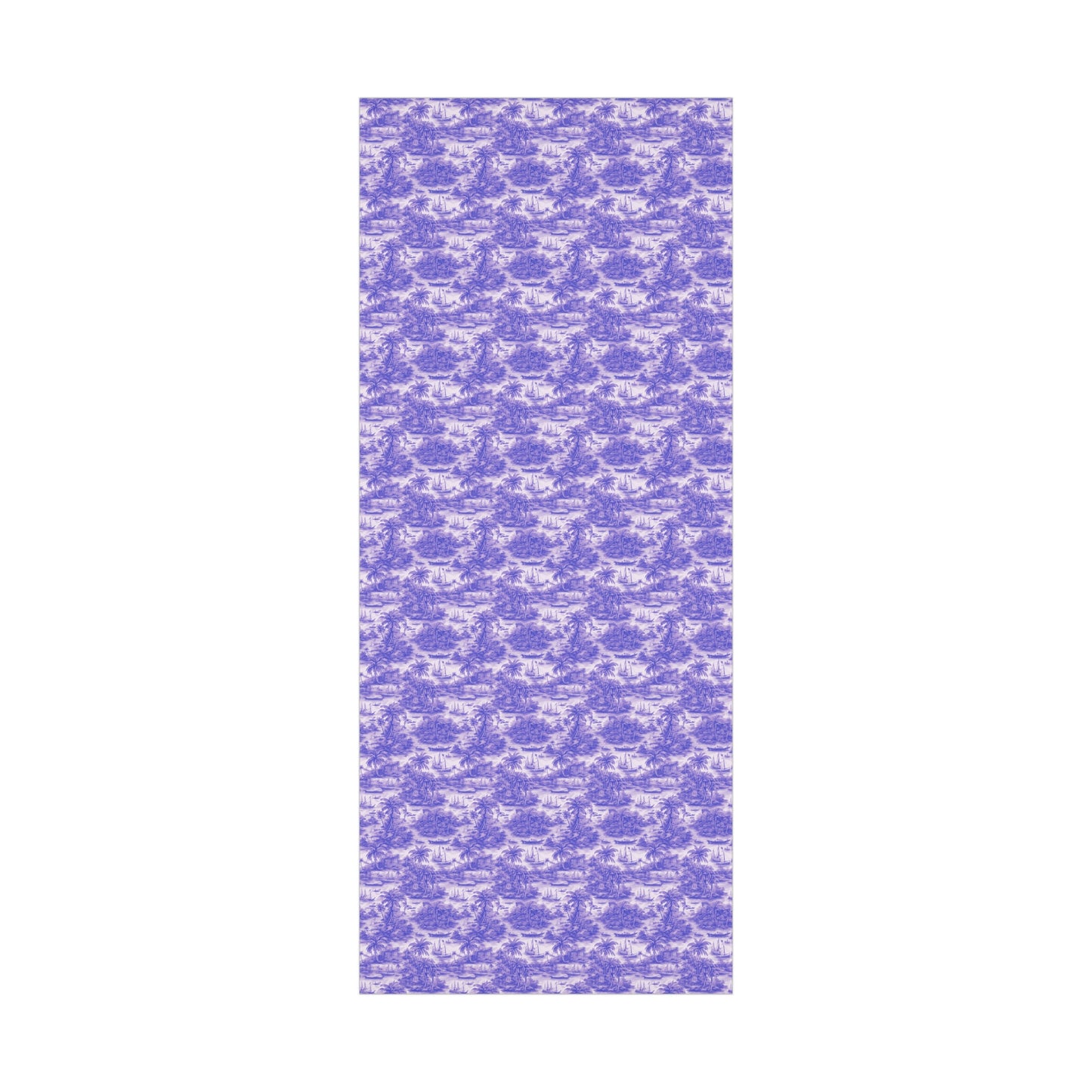 Gift Wrap Papers, Tropical Toile #1, Purple, 3 Sizes