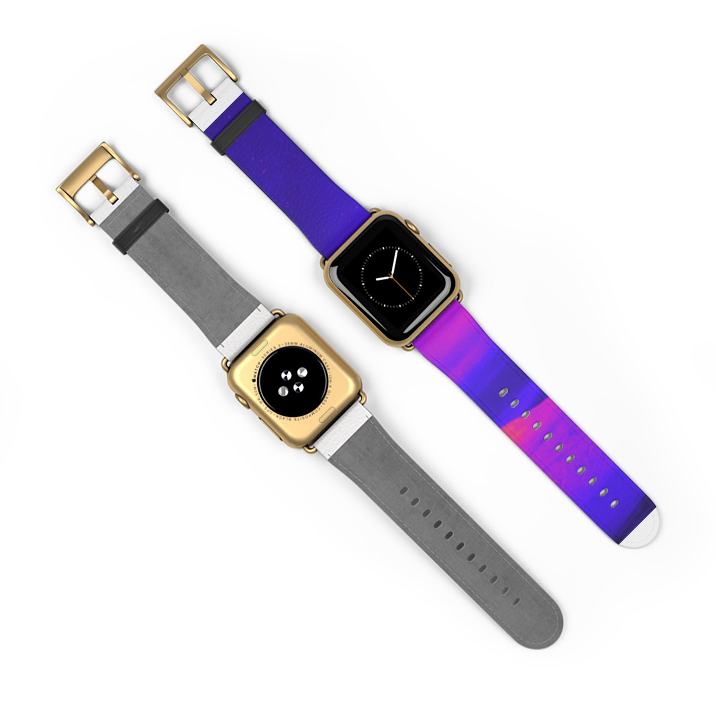 Apple Watch Band - Cold Ocean Lights, Midnight