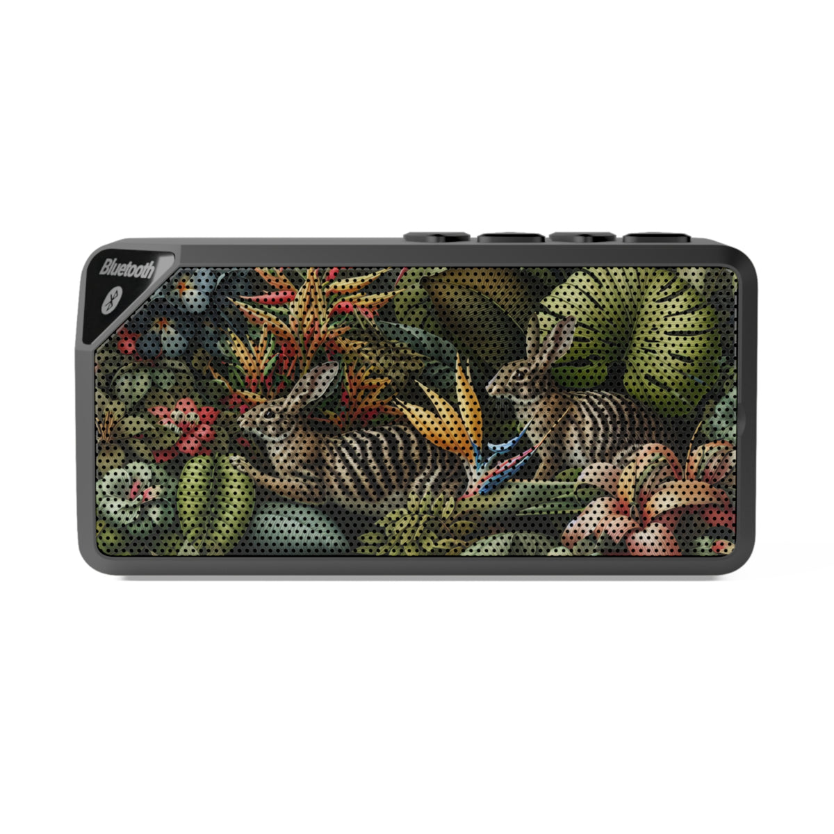 Jabba Bluetooth Speaker - Portable Sound Experience / Rainforest Rabbit Outing