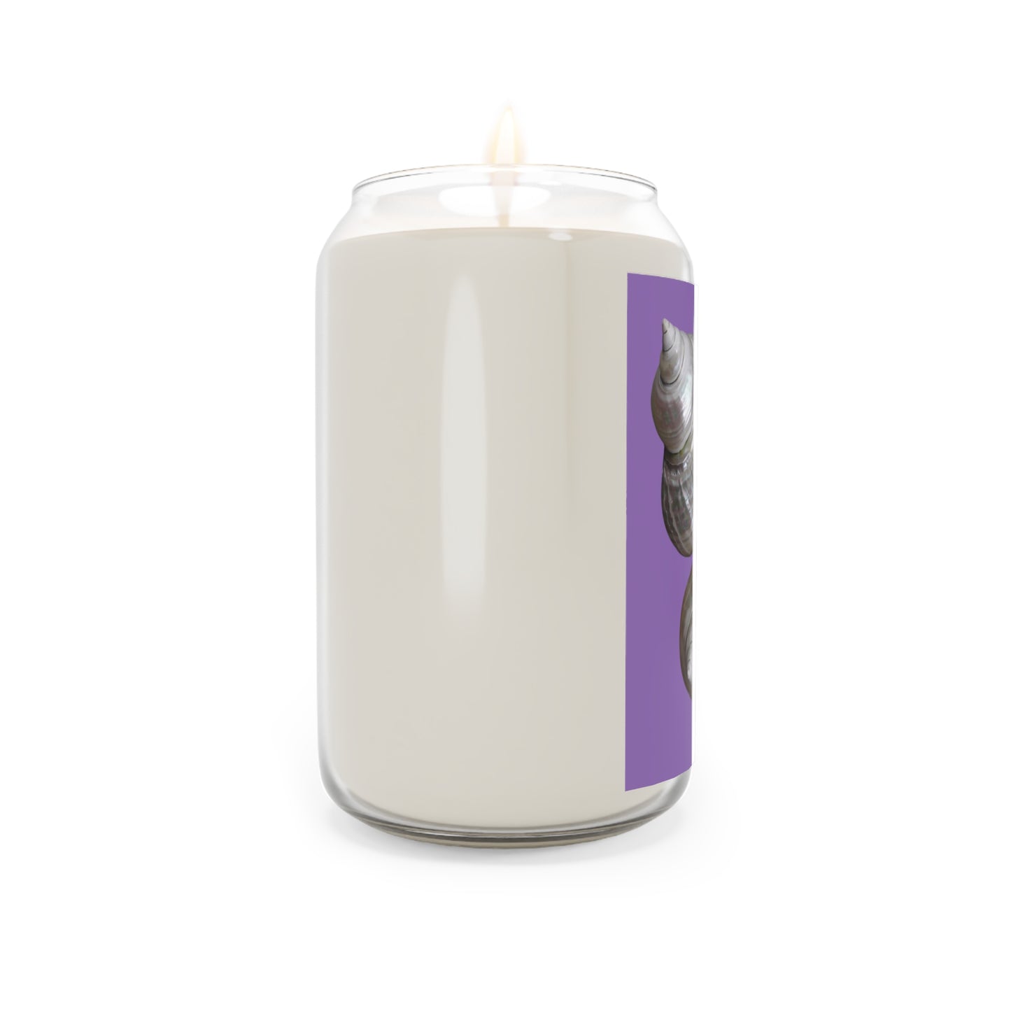 Scented Candle, 13.75oz - White Nautilus Trio, purple