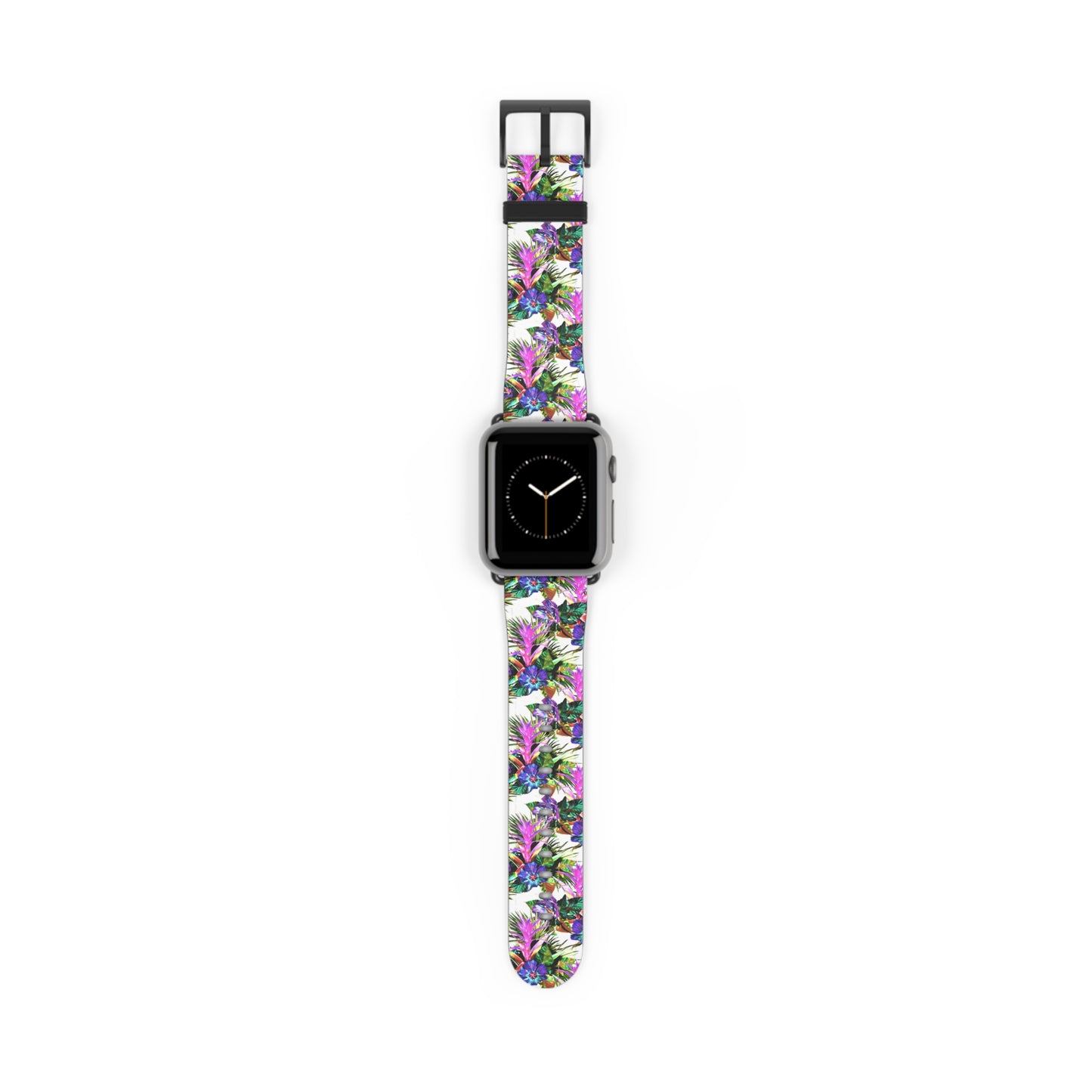 Apple Watch Band - Plant Palooza, white