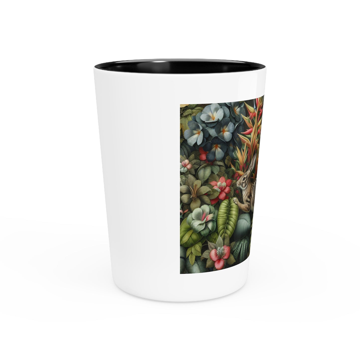 Shot Glass - Rainforest Rabbit Outing