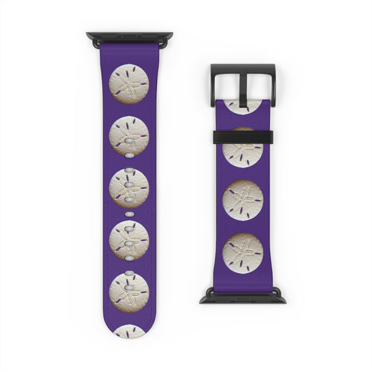 Apple Watch Band - Sand Dollar Parade, purple