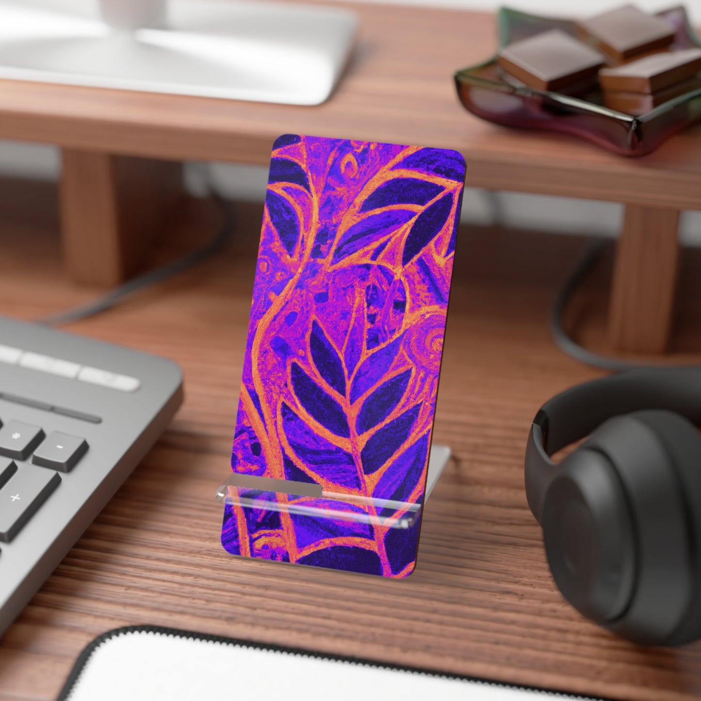Mobile Display Stand for Smartphones, Amazon Whimsy, Heatwave