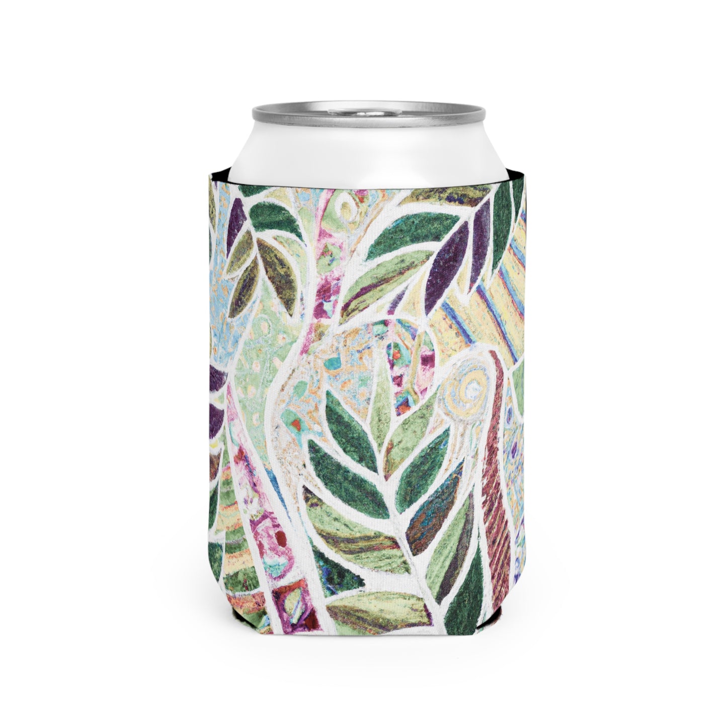 Amazon Whimsy/Vintage Can Cooler Sleeve - Perfect for Outdoor Picnics