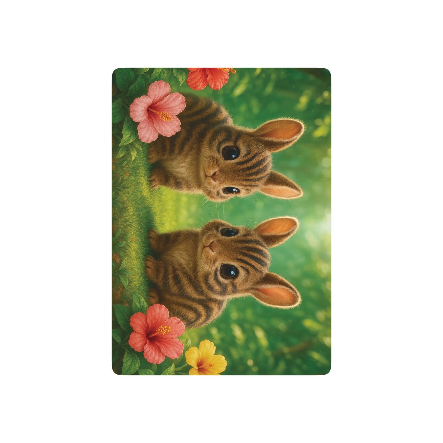 Poker Playing Cards - Baby Sumatran Rabbits