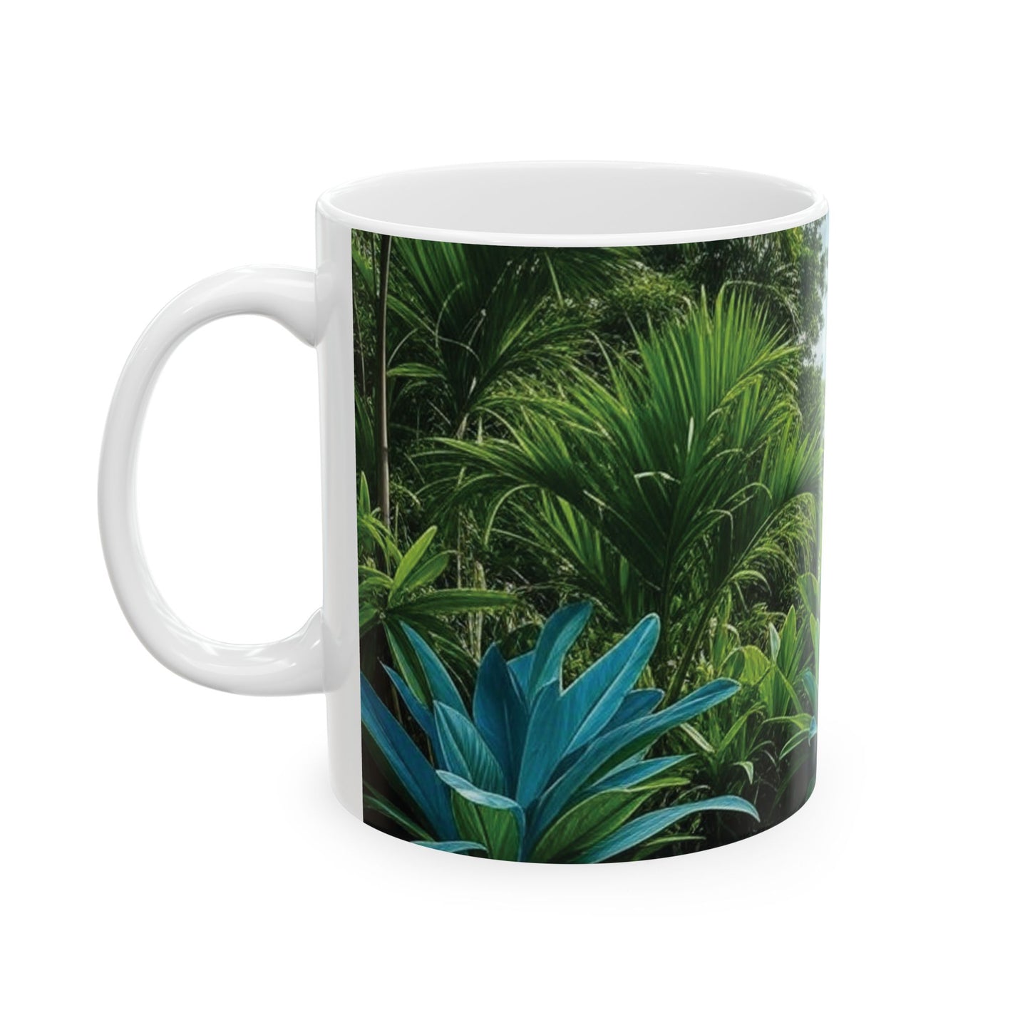 Ceramic White Mug - 11oz & 15oz,  Scenic Overlook