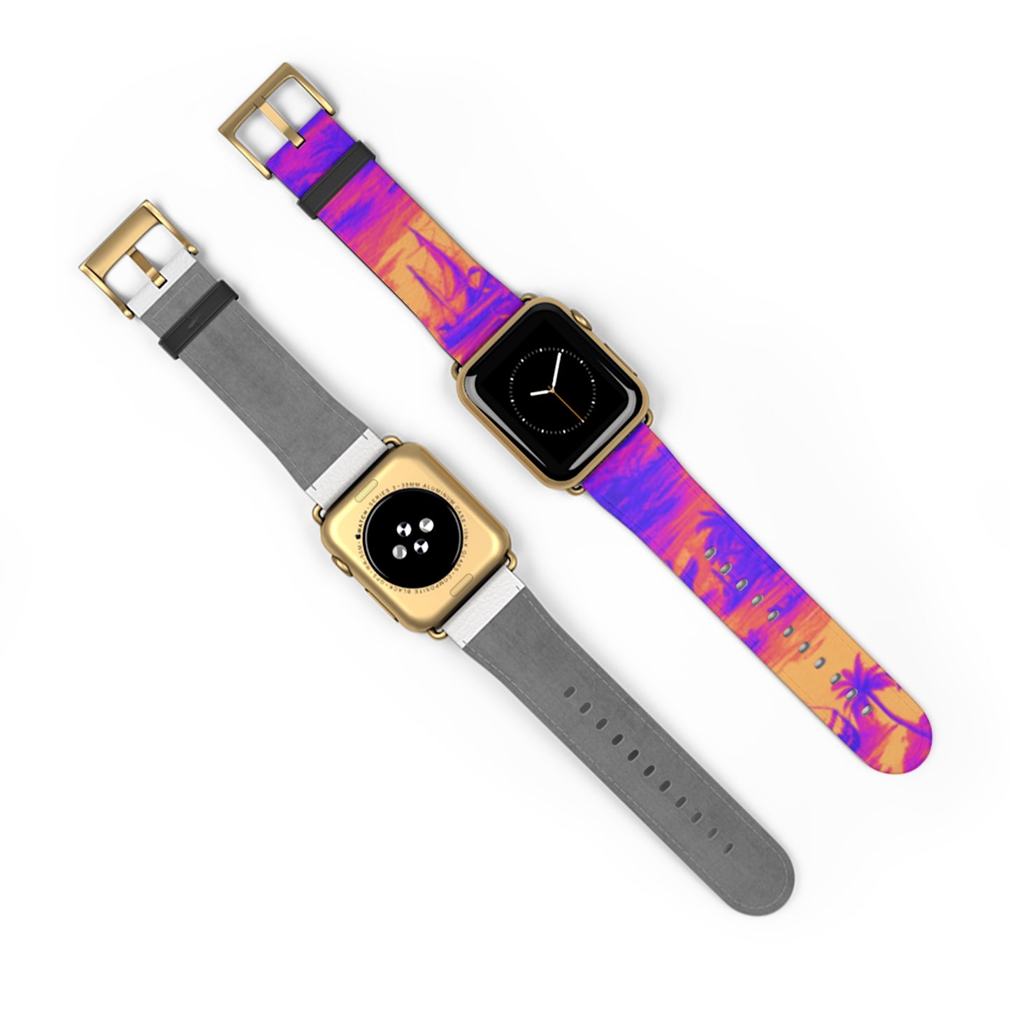 Apple Watch Band, Crazy Cool Tropical Toile