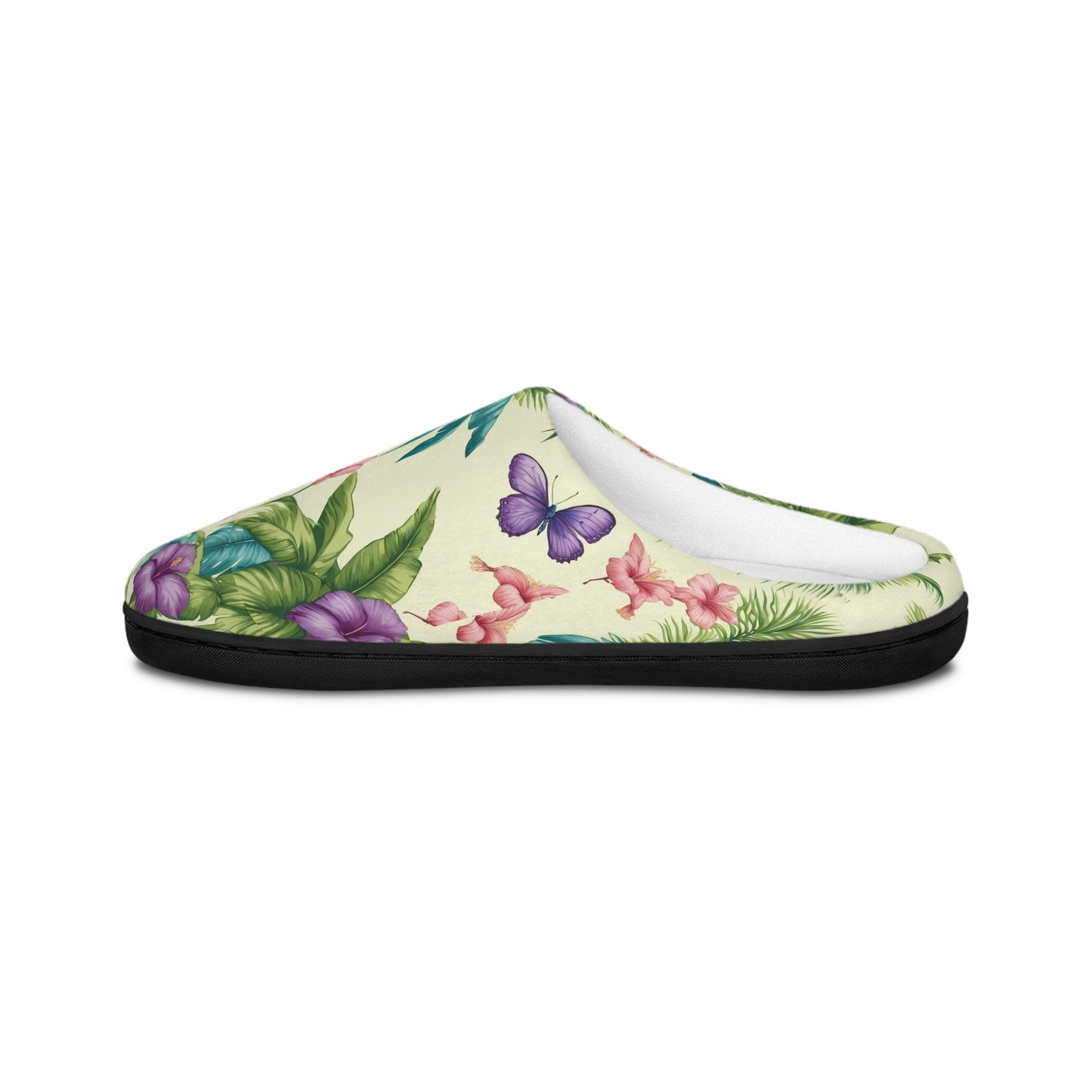 Women's Indoor Slippers - Mary's Garden Toile