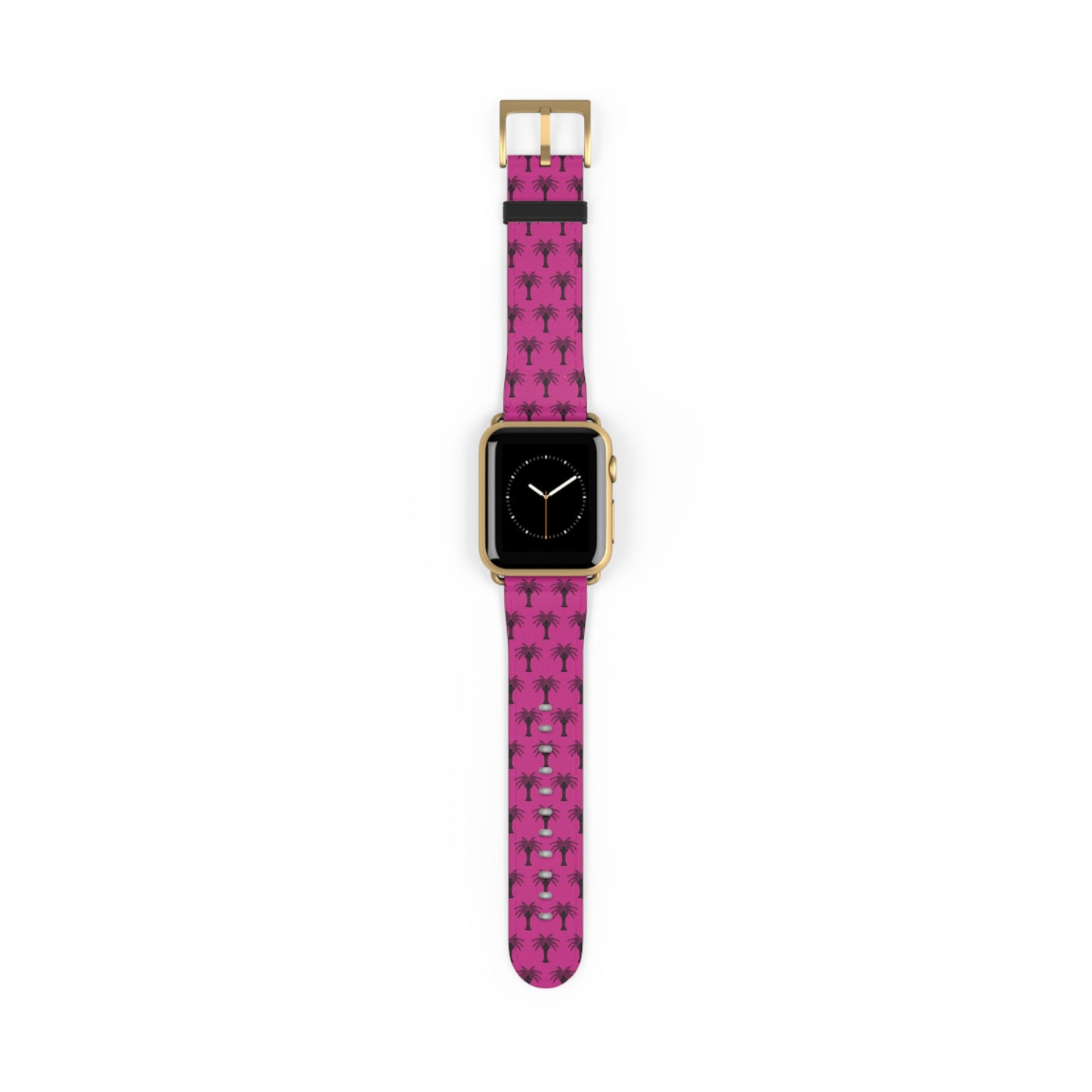 Apple Watch Band - Art Deco Palm, Repeat Pink