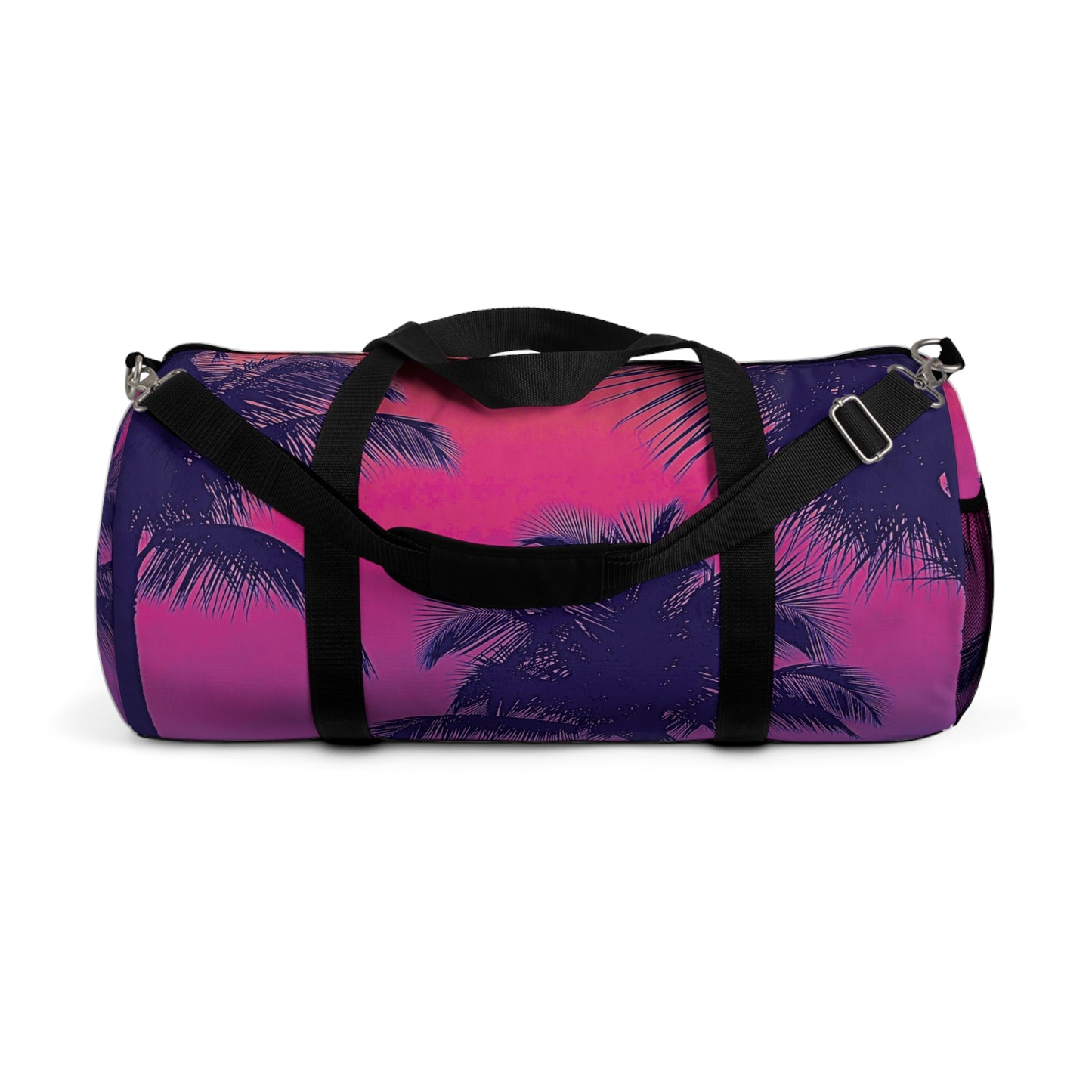 Tropical Duffel Bag - Perfect for Travel and Gym / Palm Glow Pop