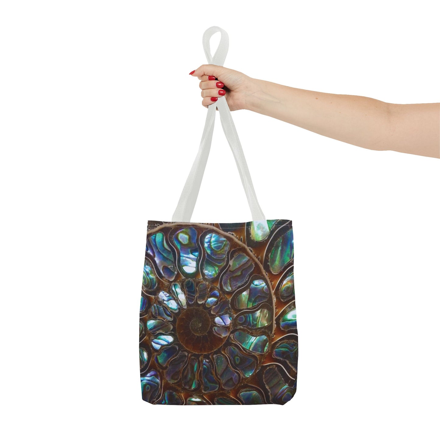 Ammonite & Abalone Shells Tote Bag - 3 Sizes