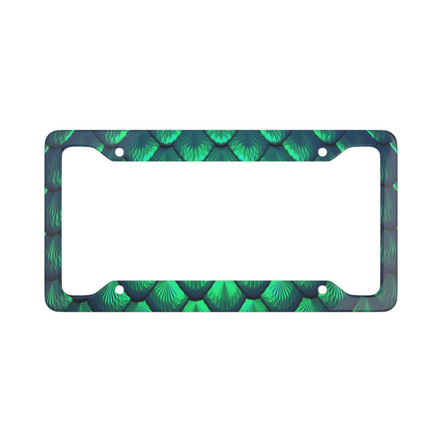 License Plate Frame - Pretty Mermaid Tail