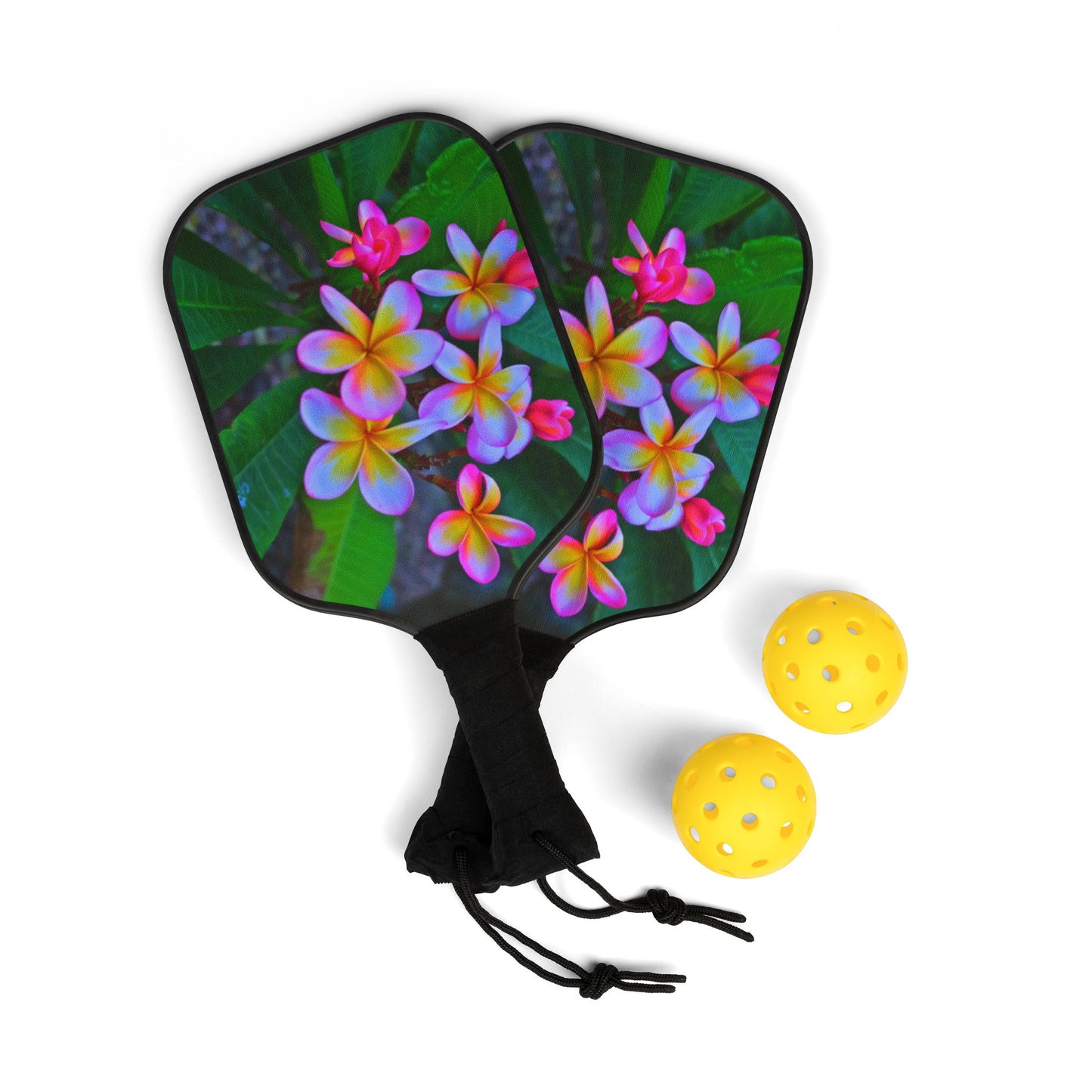 Pickleball Kit - Hawaiian Flowers