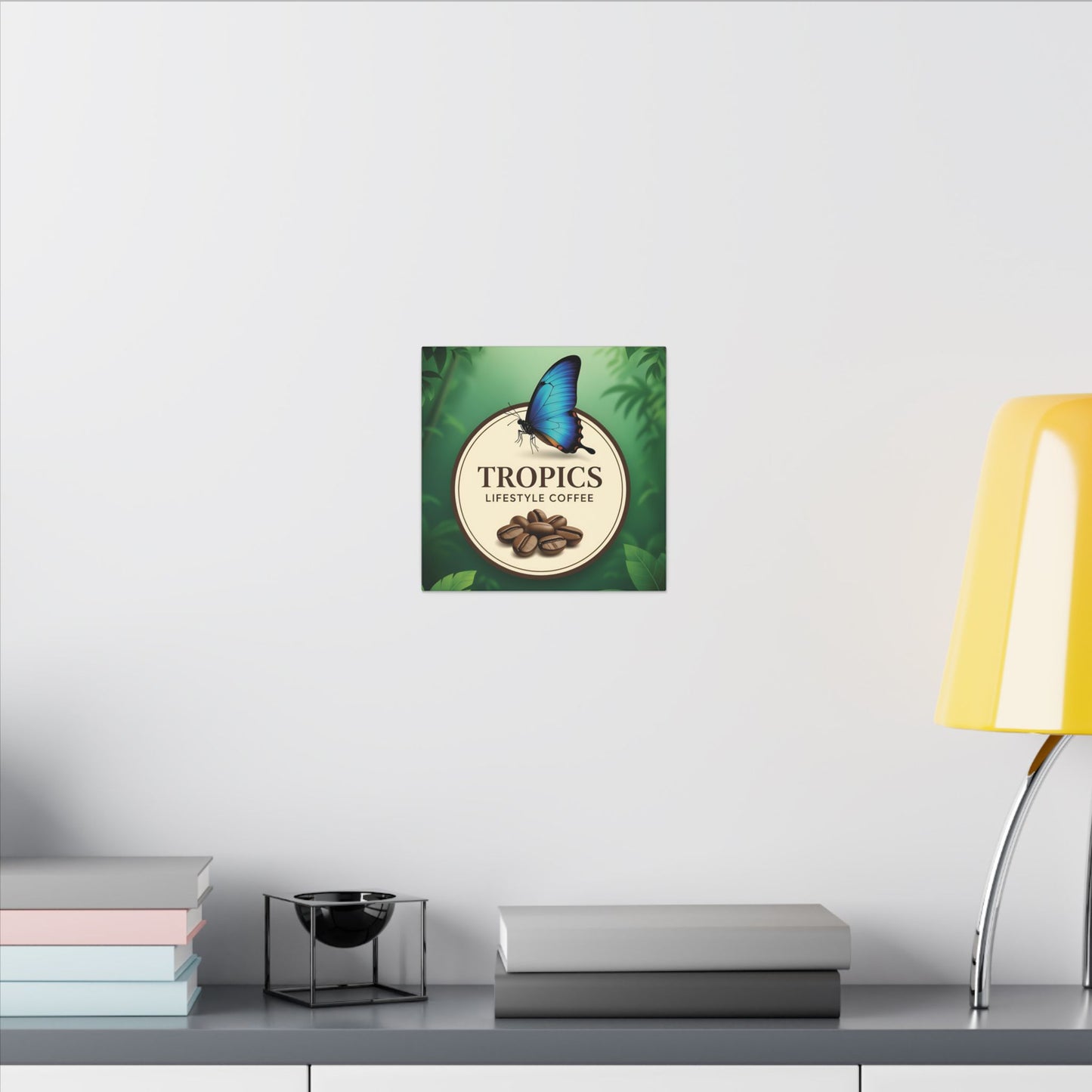 Tropical Wall Art — Butterfly & Beans, Tropics Lifestyle Coffee