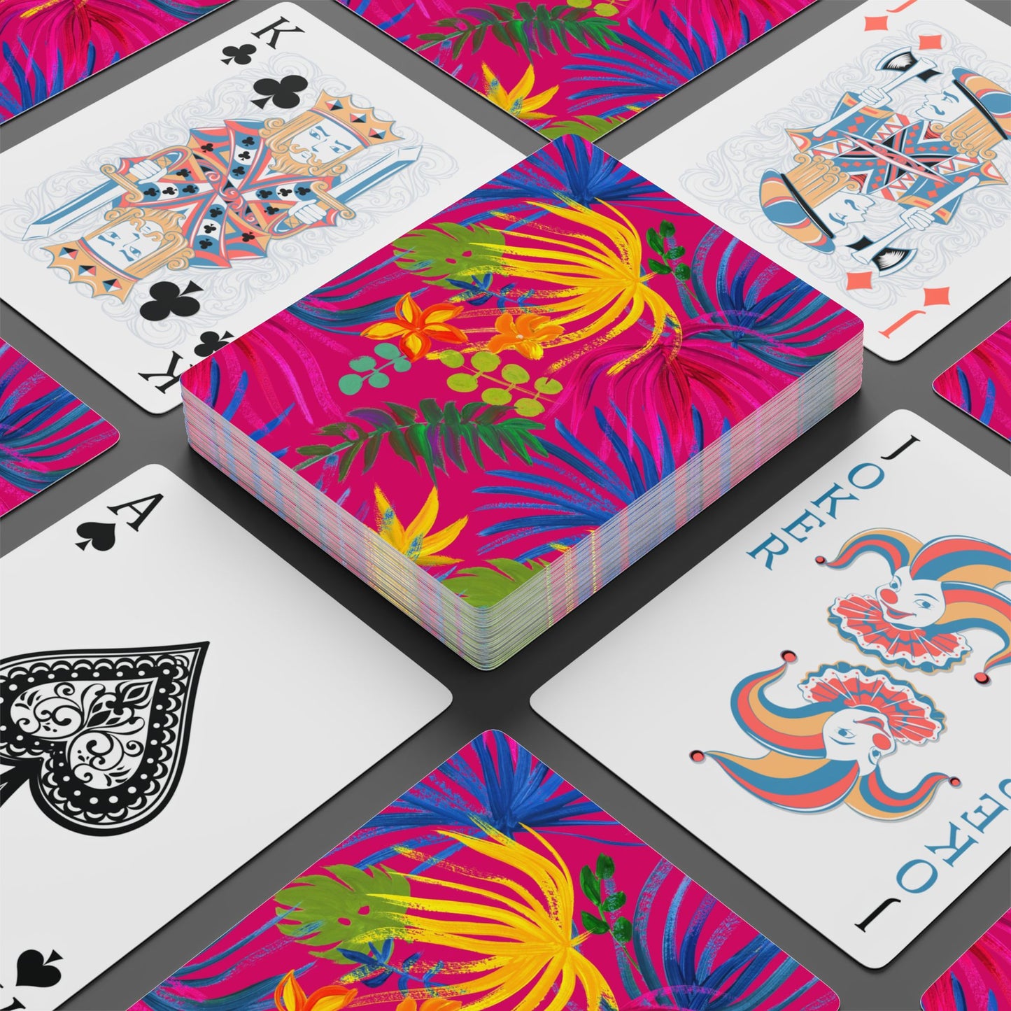 Poker Playing Cards -  Exotic Flora