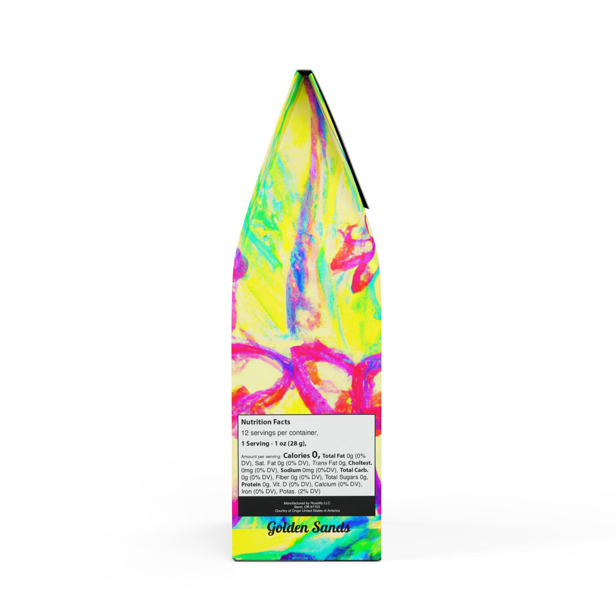 Golden Sands Single Origin™ Coffee (Light-Medium Roast) Specialty Grade / Tropical Doodles, Yellow