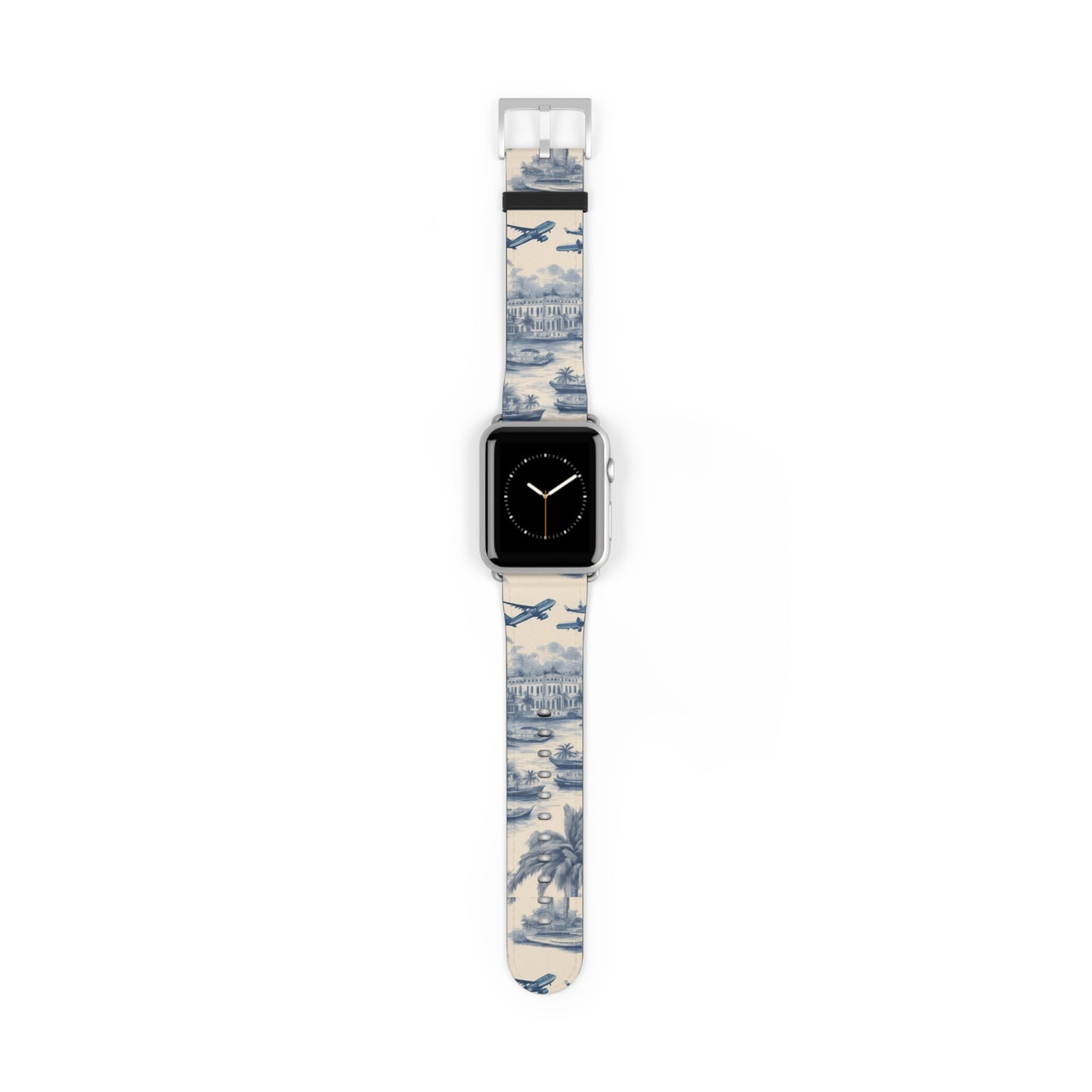 Apple Watch Band - Travel Toile Blues