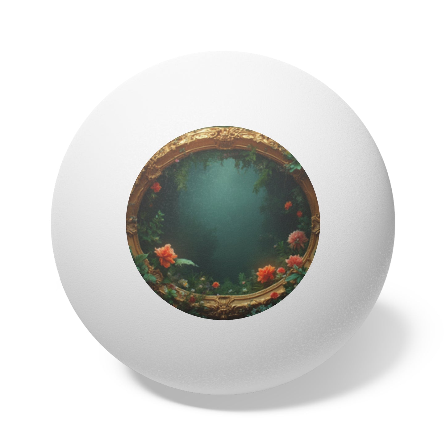 Tropical Paradise Ping Pong Balls - 6 Pack with Floral Portal to Dream World