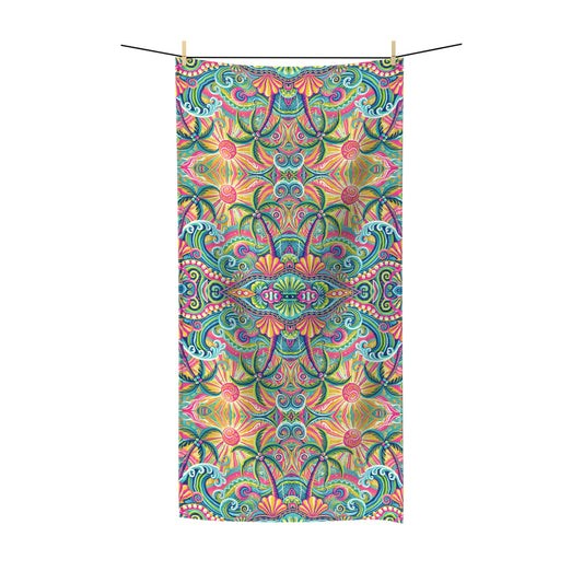 Kaleido Bay Polycotton Towel