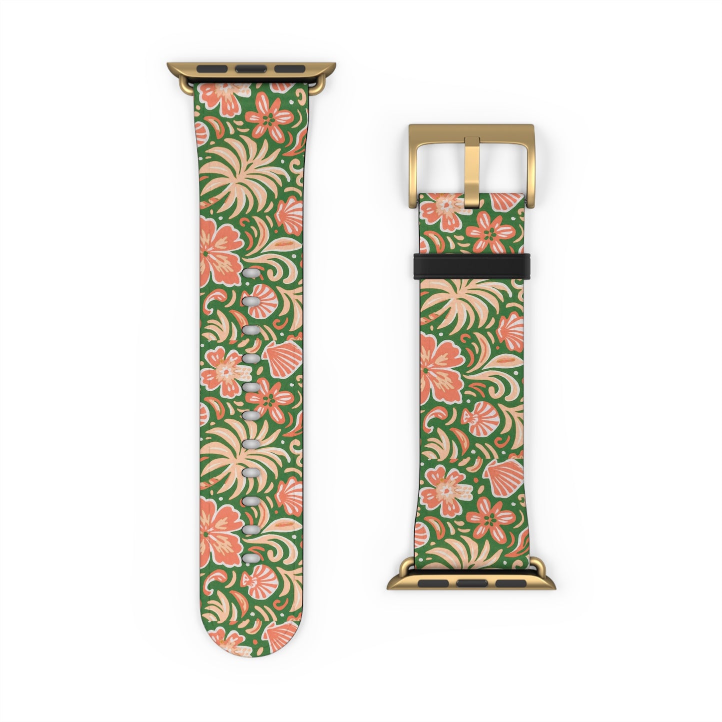 Apple Watch Band - Beach Dreams/Green