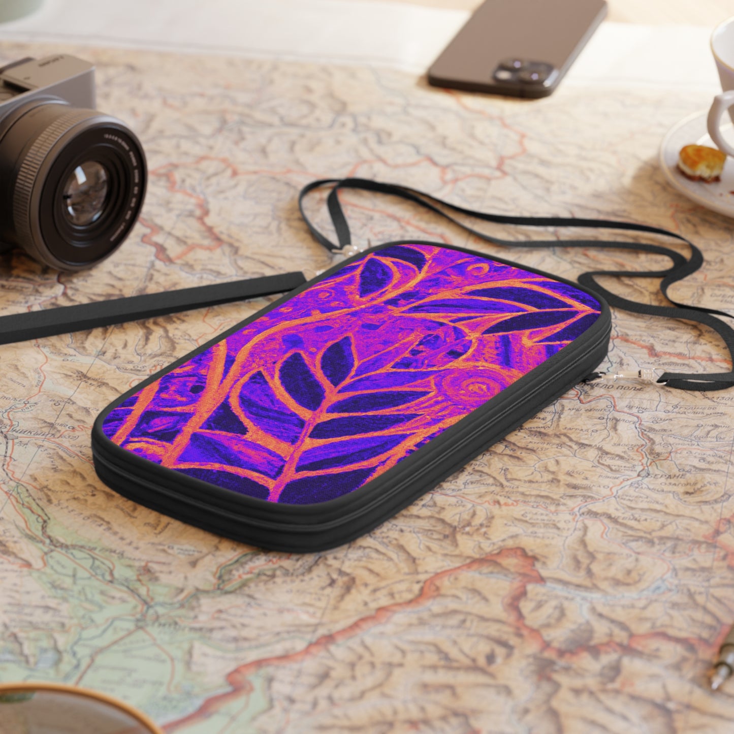 Passport Wallet – Perfect for Travelers & Adventurers / Amazon Whimsy, Heatwave