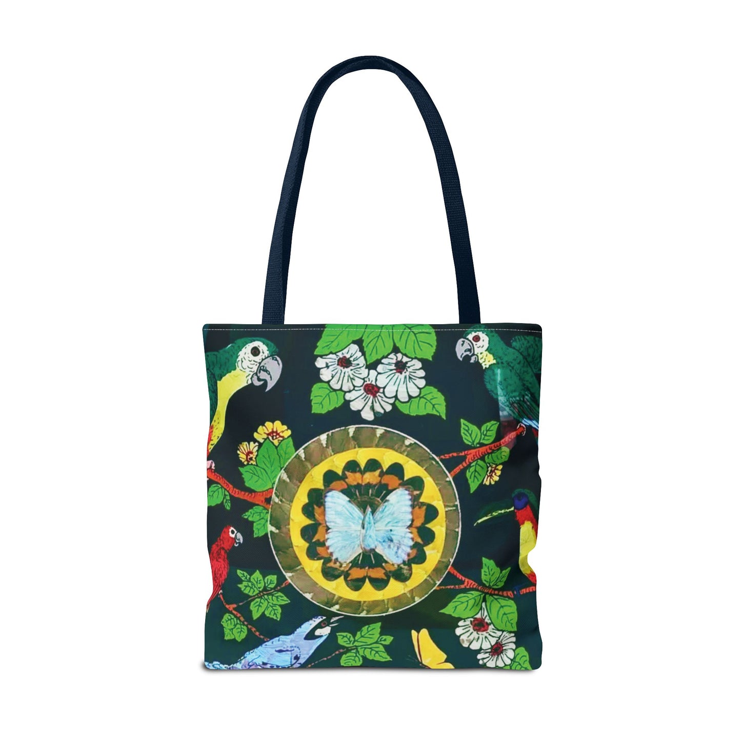 Parrots & Butterfly/Real Wings Tote Bag - 3 Sizes