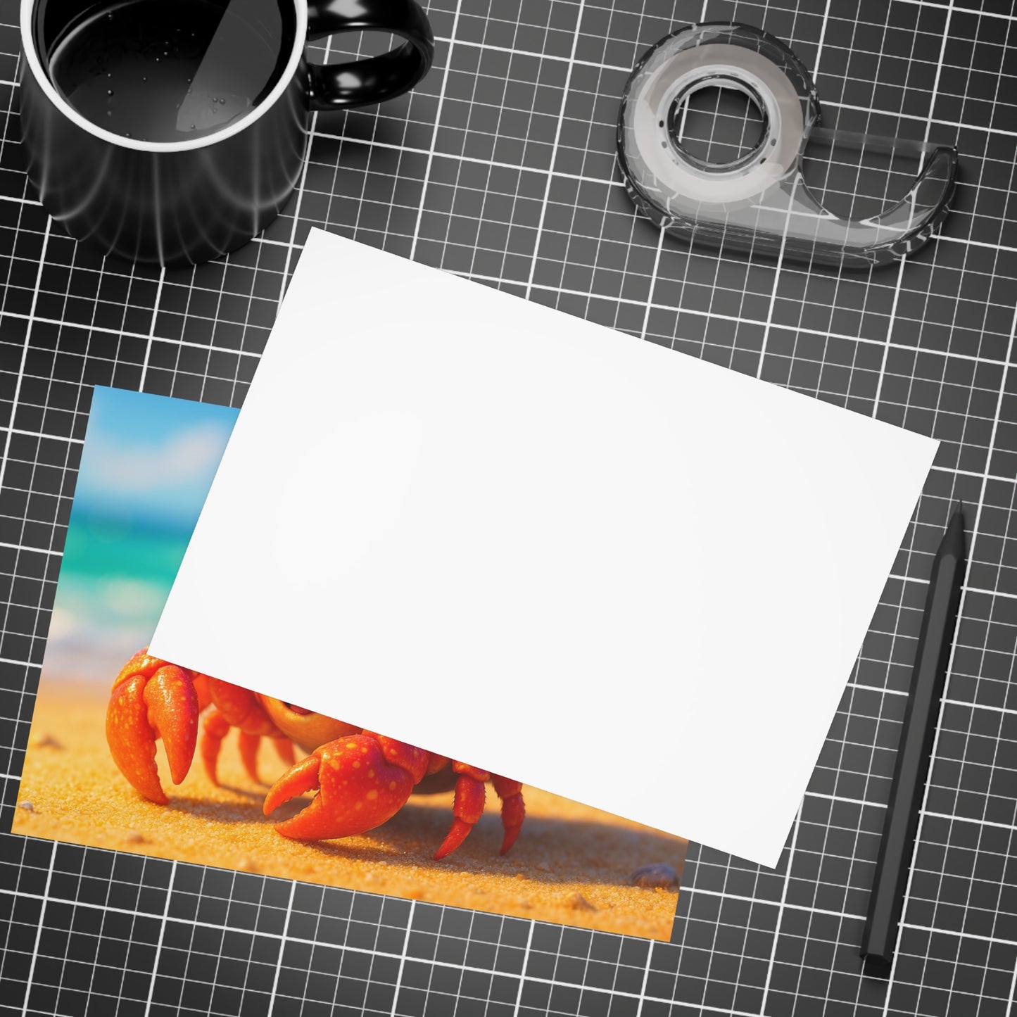 Baby Hermit Crab Postcard Bundle - Perfect for Ocean Lovers & Greetings!