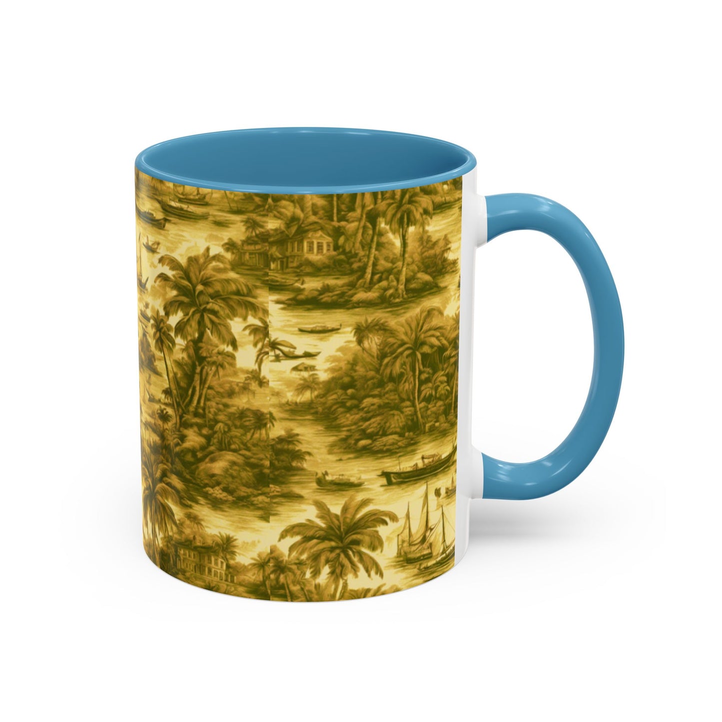 Copy of Accent Coffee Mug (11, 15oz), 8 Colors - Tiki Boss Loika