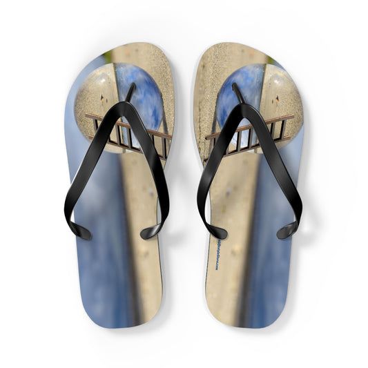 Flip Flops - Beach UFO, Crystal Ball Ocean View