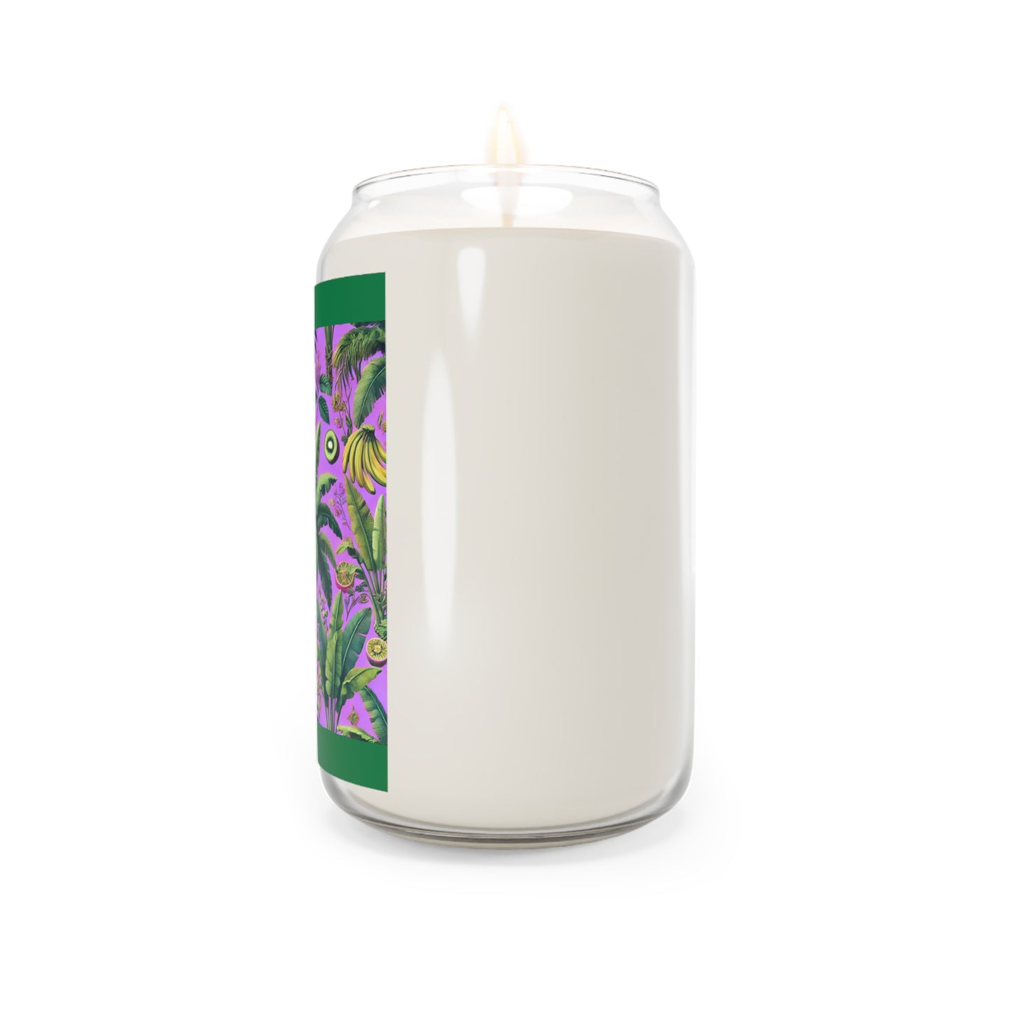 Scented Candle, 13.75oz - More Tropical Fruit, Deep Lilac/Dark Green