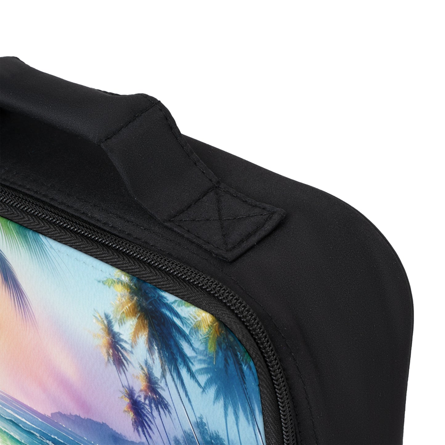 Bay of Peace Lunch Bag - Eco-Friendly Insulated Tote, Adult and Child Lunchbox / Perfect for Picnics, Beach Outings