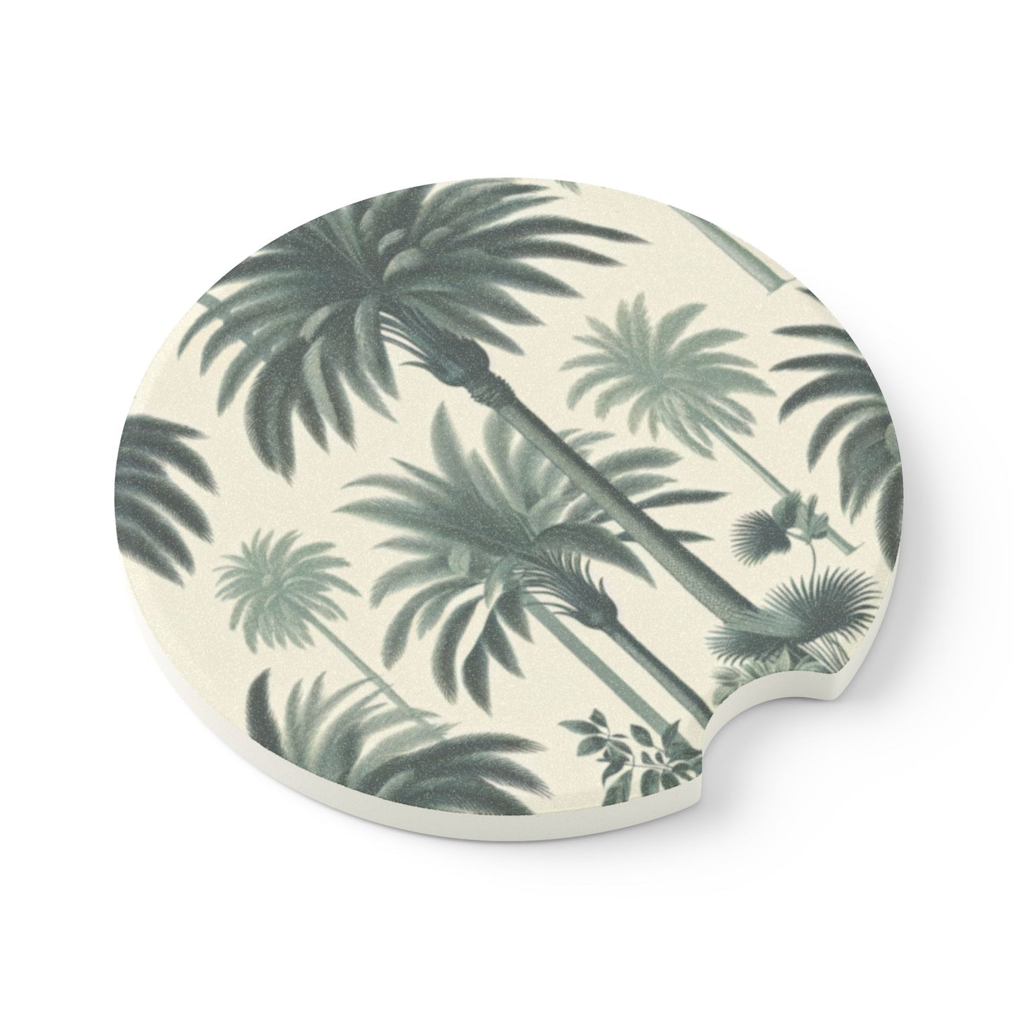 Soapstone Car Coaster - High Five Palms