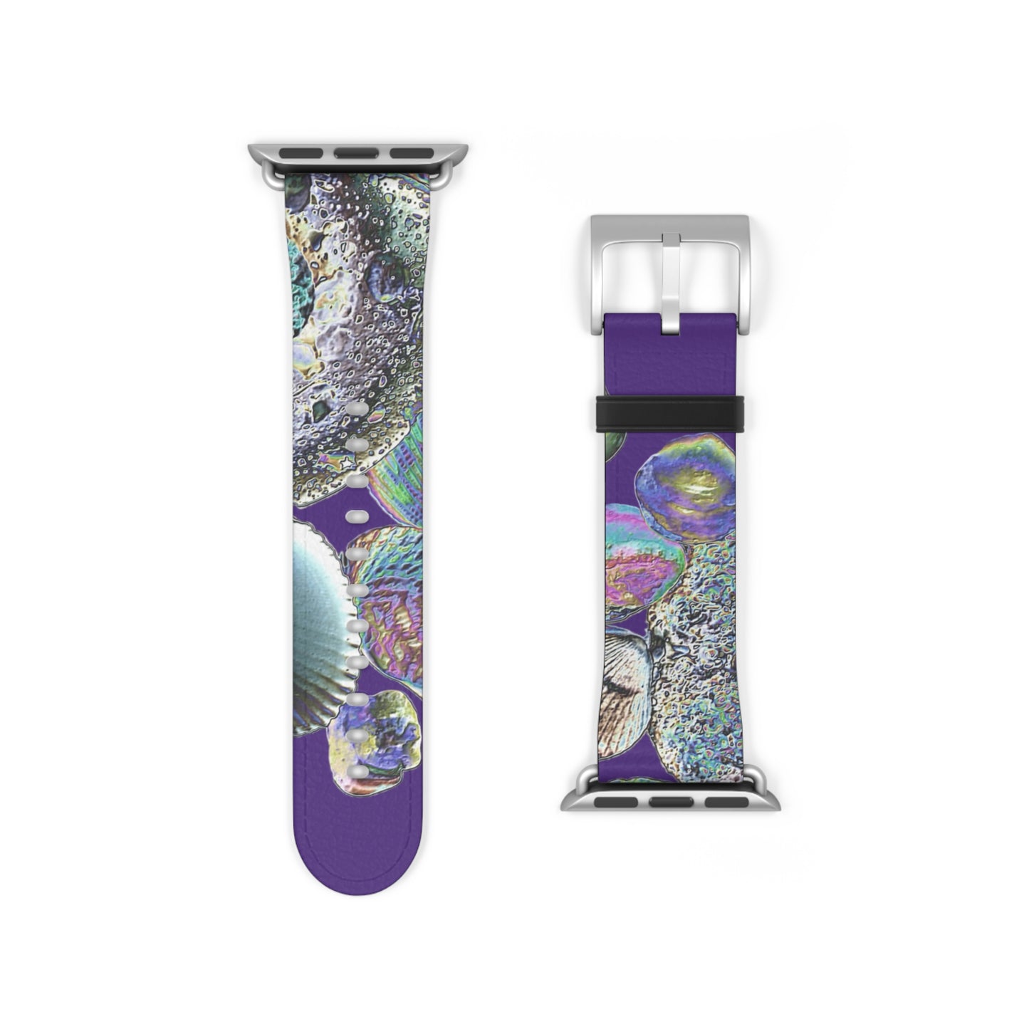 Apple Watch Band - Heatwave Seashell Collection, purple