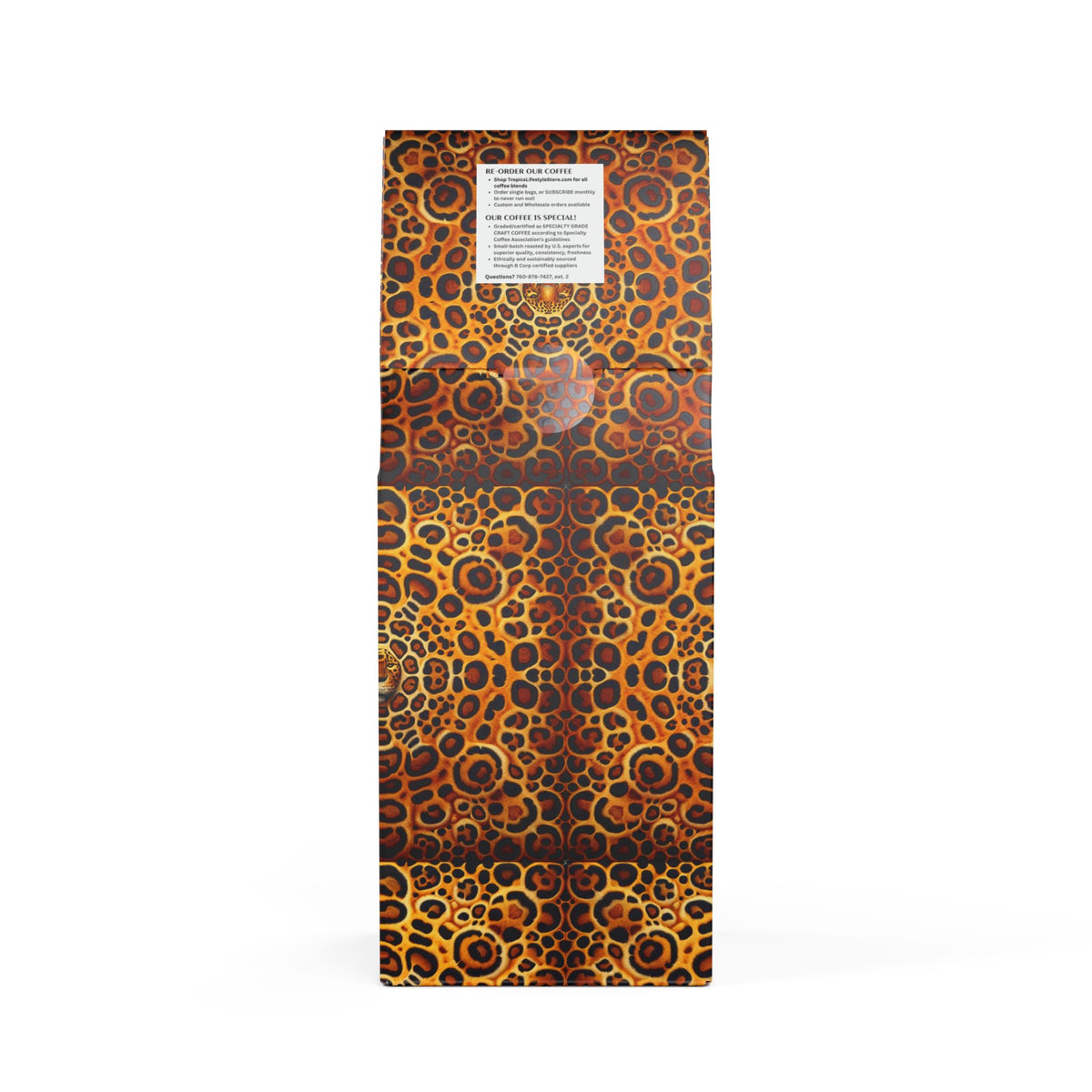 Golden Sands Single Origin™ Coffee (Light-Medium Roast) Specialty Grade / Rainforest Jaguar Spots