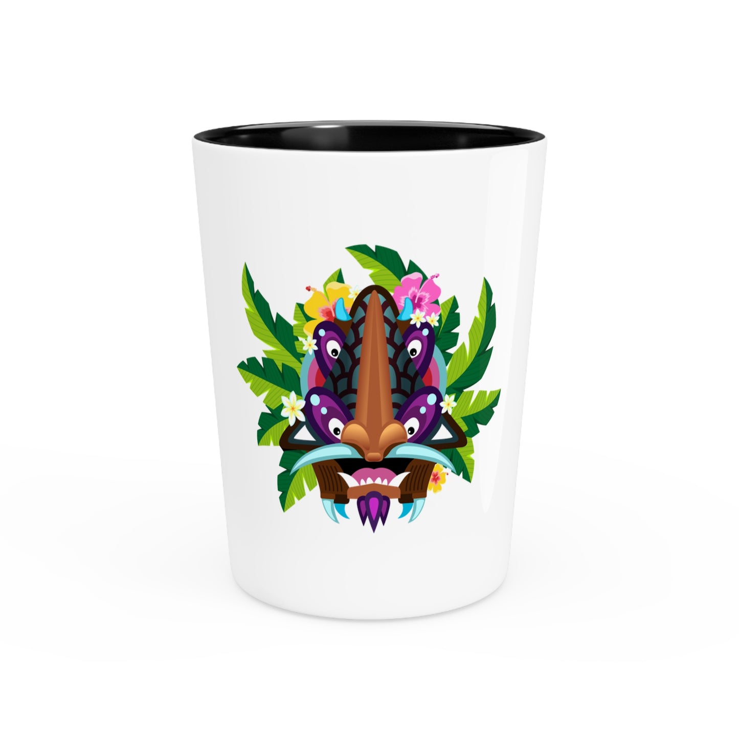 Ceramic Shot Glass - Tiki Boss Kimo