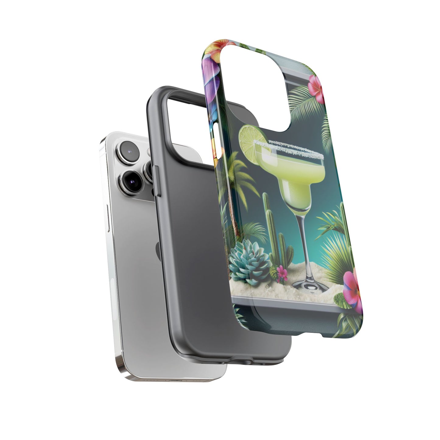 Tropical Margarita Phone Case - Tough Cases with Summer Vibe
