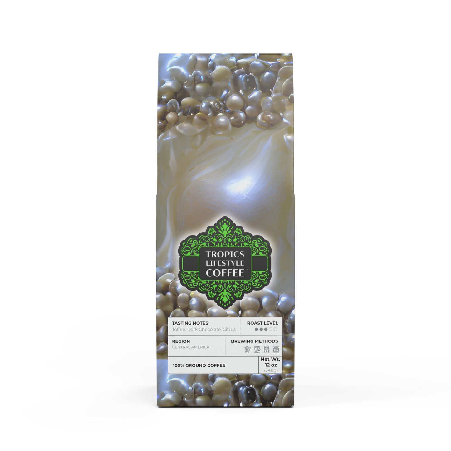 Citrus Bay Blend™ (Medium Roast) Specialty Grade Craft Coffee / Natural Pearls Dream
