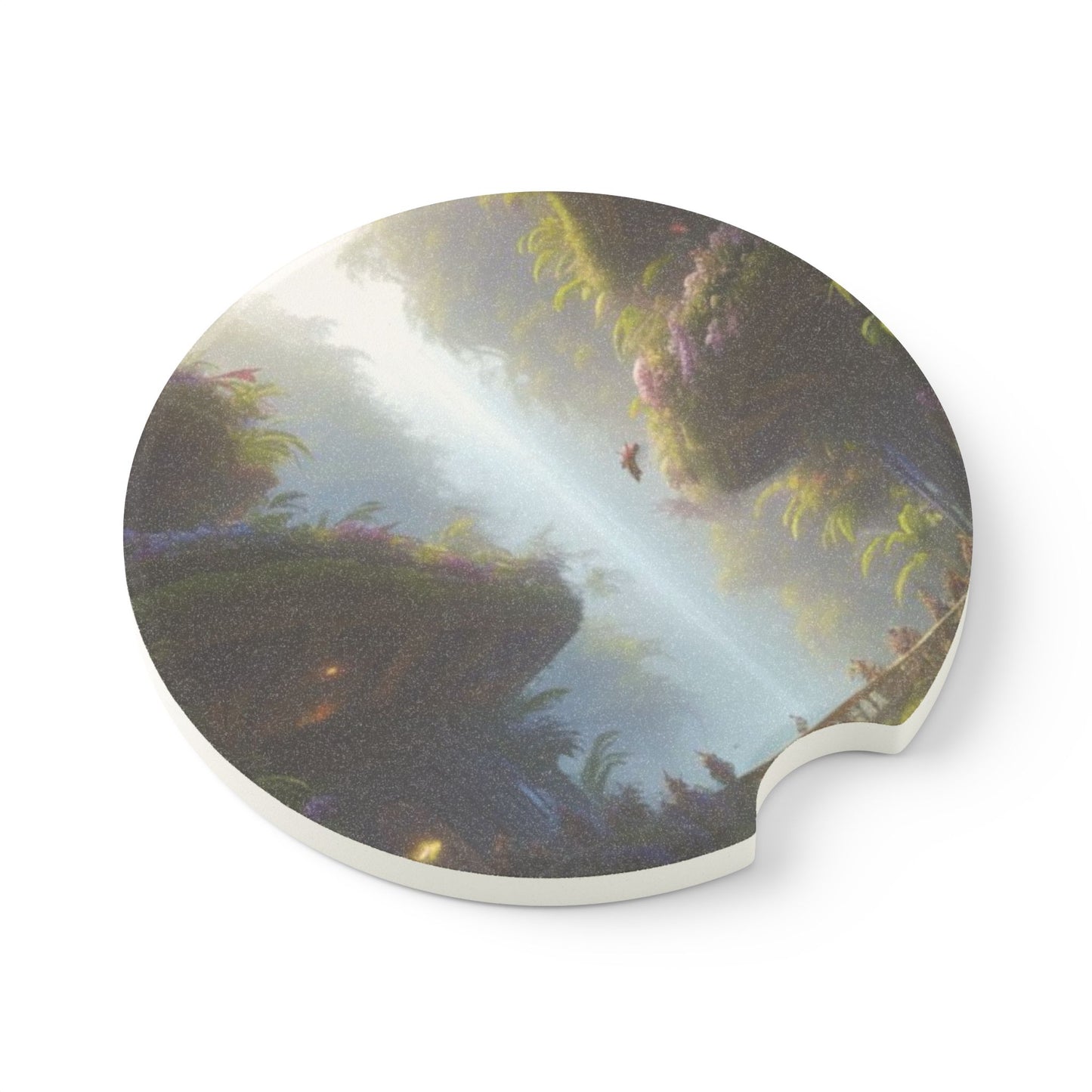 Soapstone Car Coaster - Rainforest Home