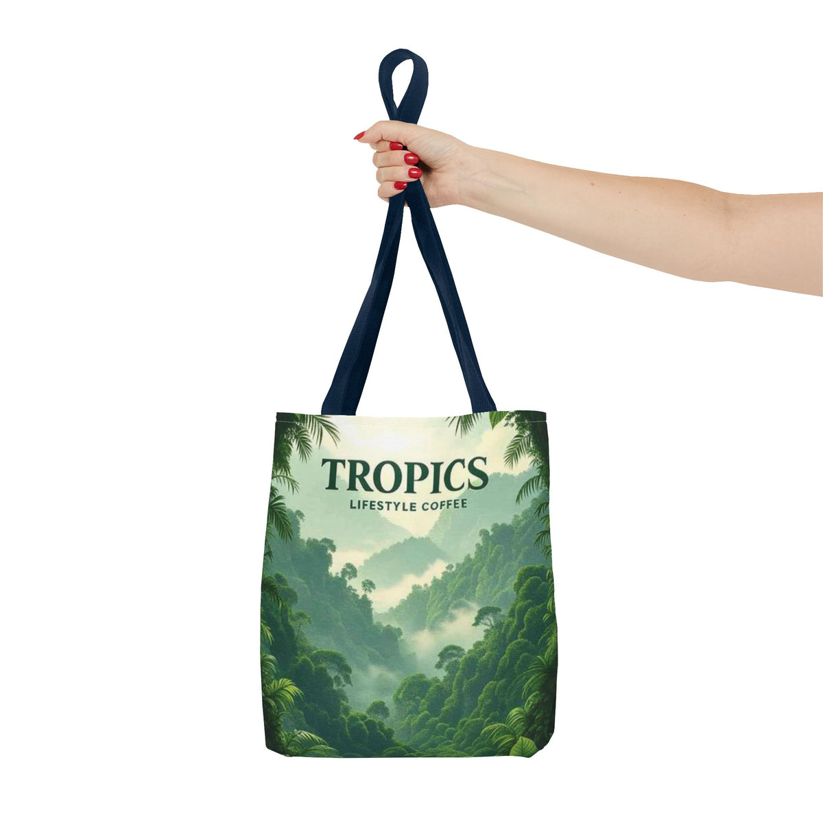 Rainforest Vistas Coffee Tote Bag - 3 Sizes