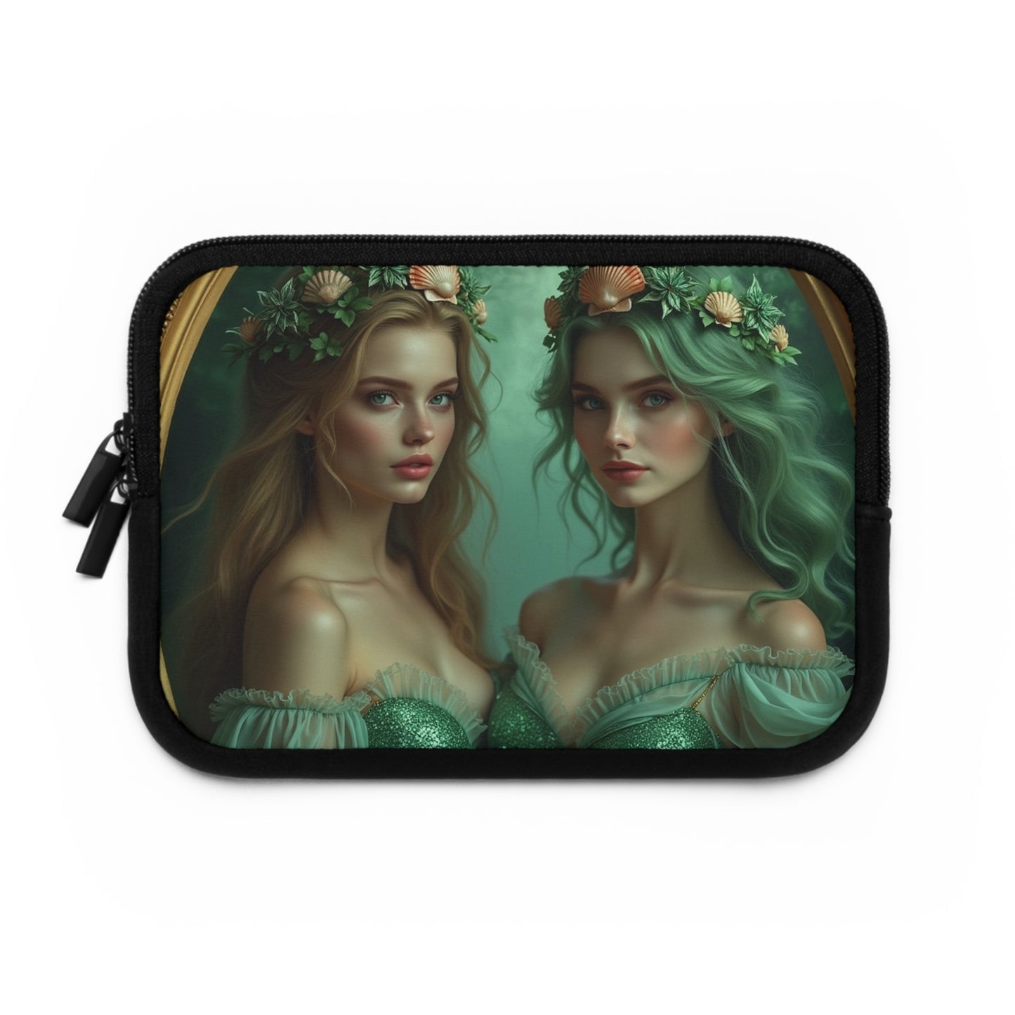 Tropical Laptop Sleeve, 5 Sizes - Perfect for Beach Lovers & Students / Mermaid Princesses