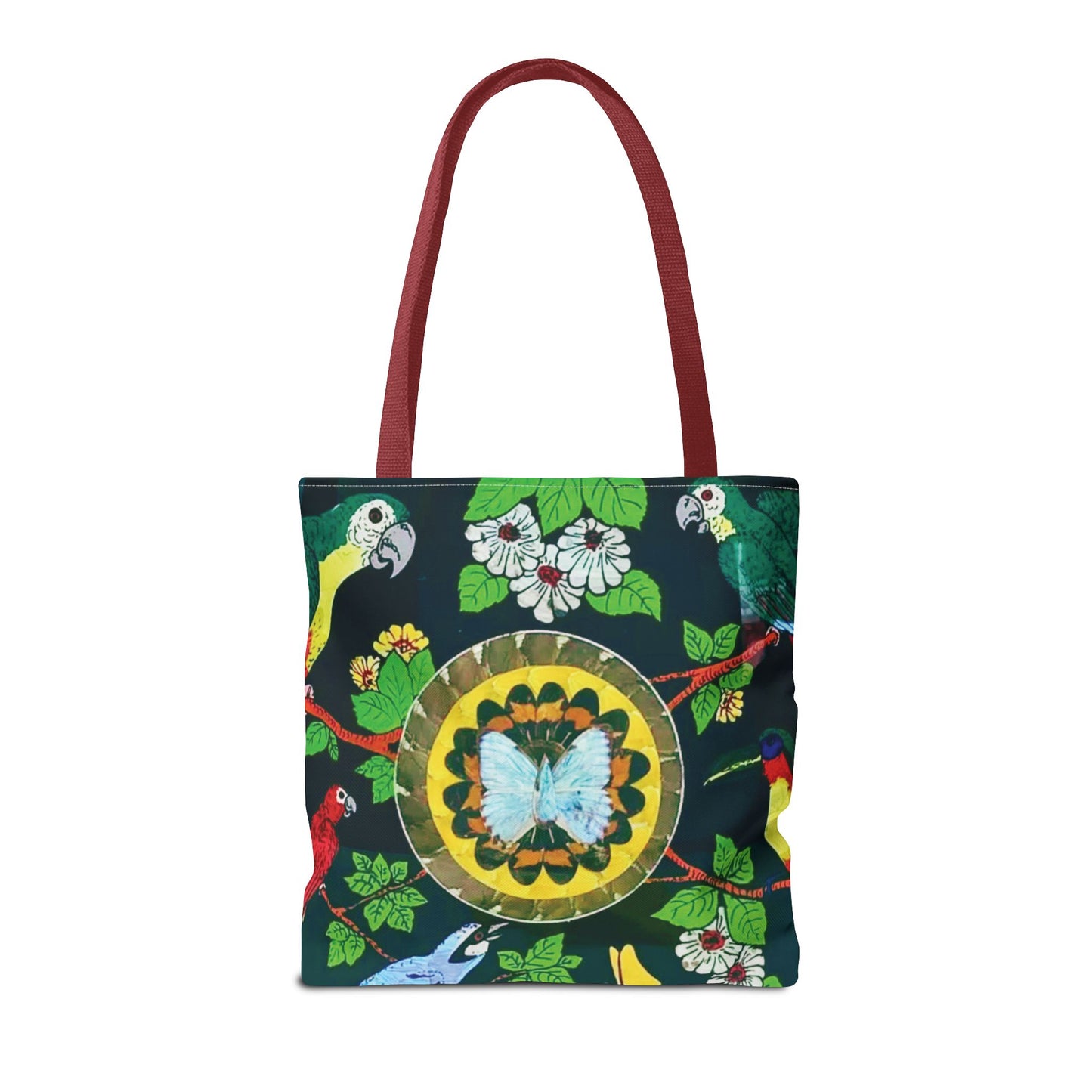 Parrots & Butterfly/Real Wings Tote Bag - 3 Sizes